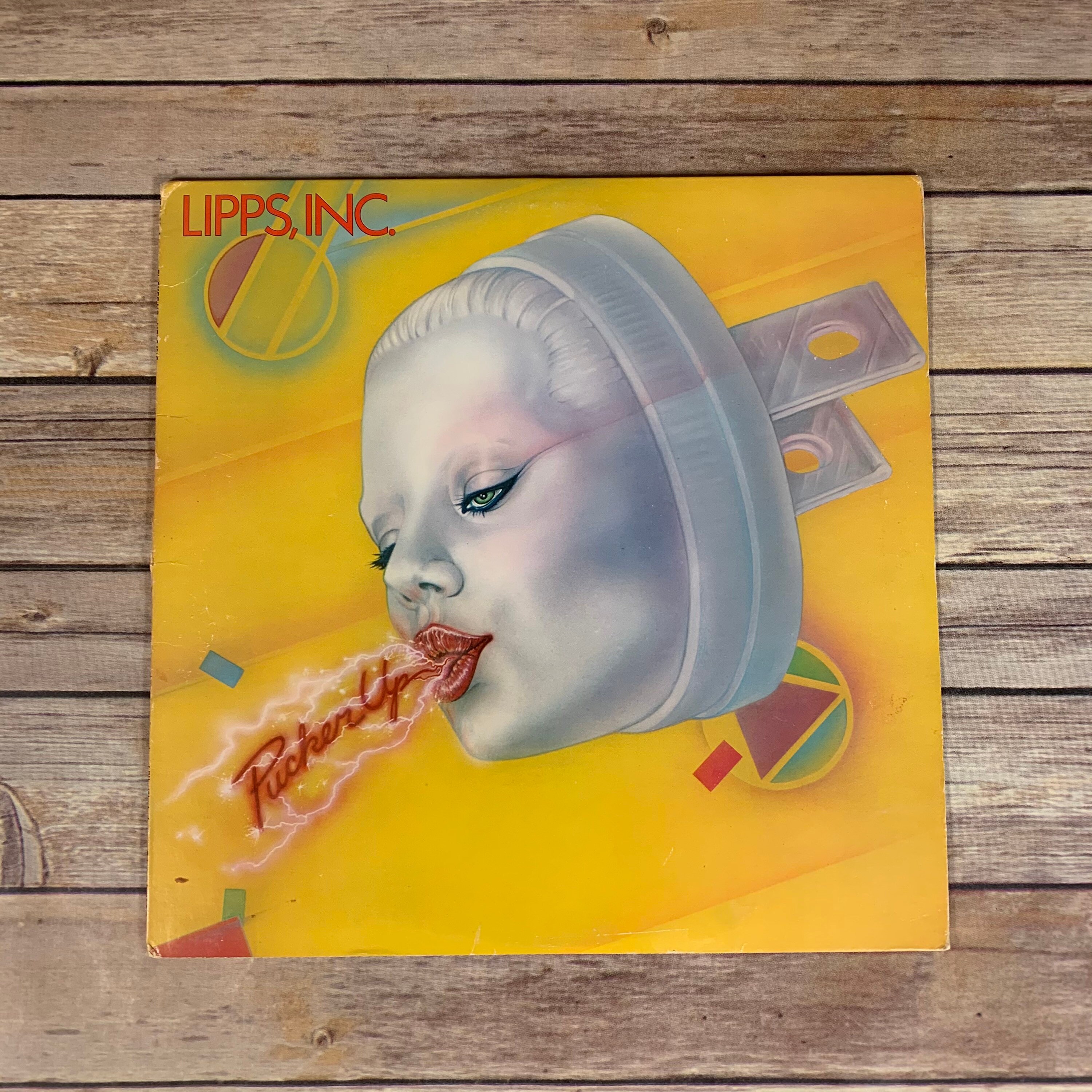 Lipps Inc. Pucker Up 1980 vintage vinyl record LP NBLP Etsy