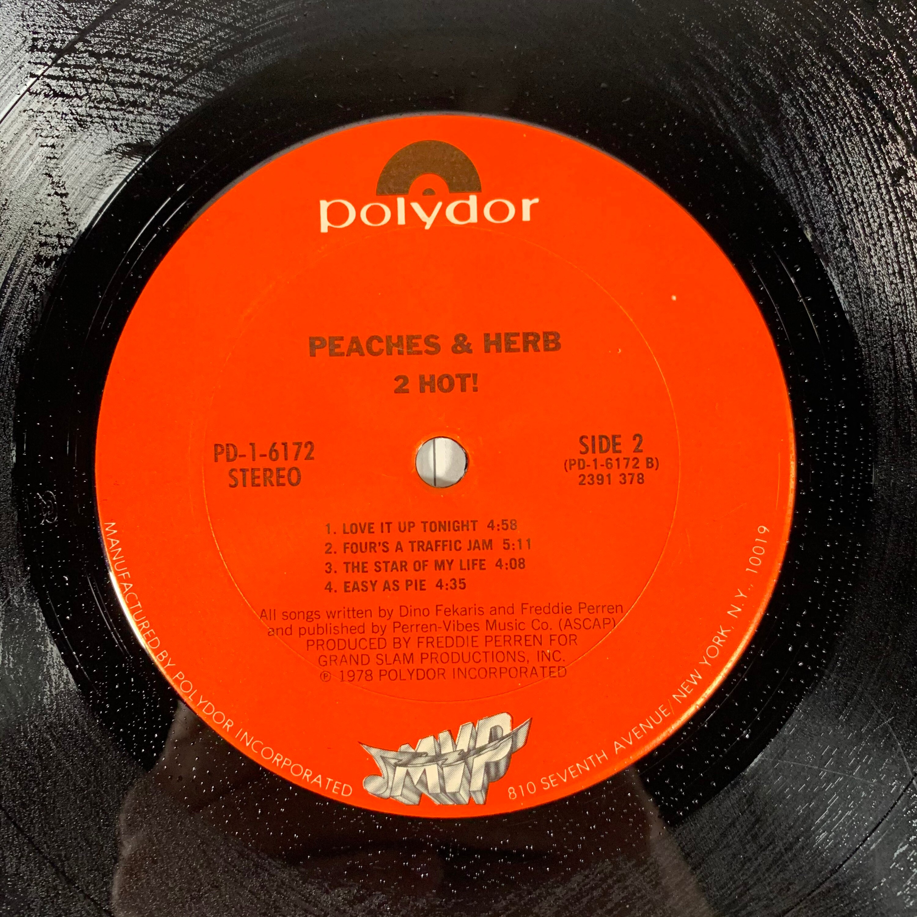 Peaches & Herb 2 Hot 1978 Vintage Vinyl Record LP First Etsy