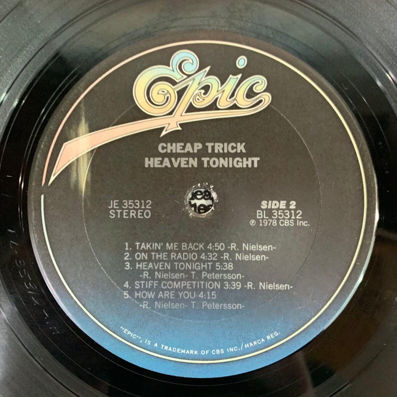 Cheap Trick Heaven Tonight 1978 vintage vinyl record LP Etsy