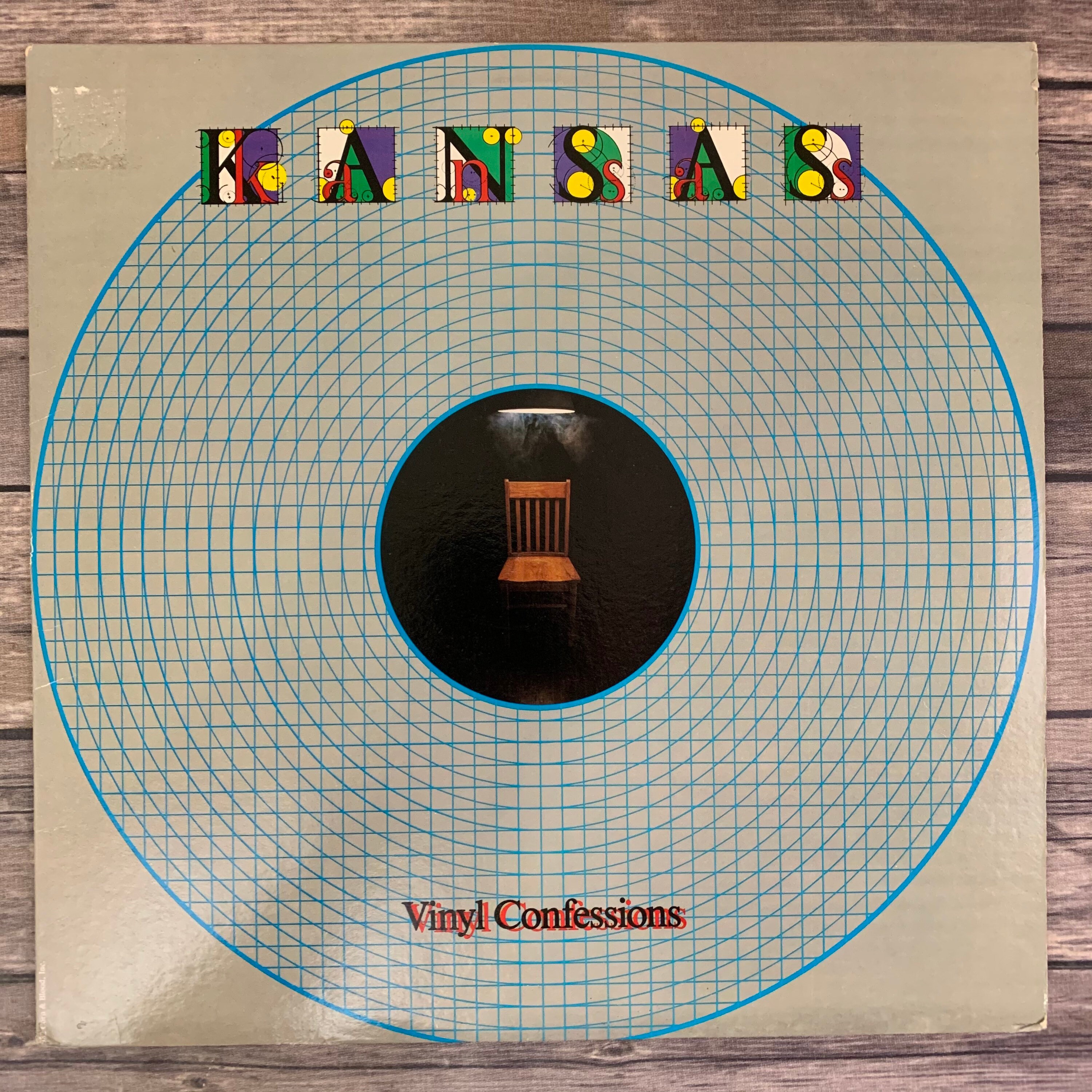 Kansas Vinyl Confessions 1982 vintage vinyl record LP Etsy