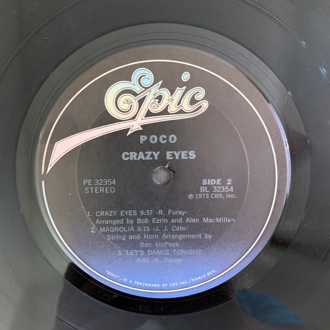 Poco crazy eyes vintage vinyl record lp 1973 Etsy