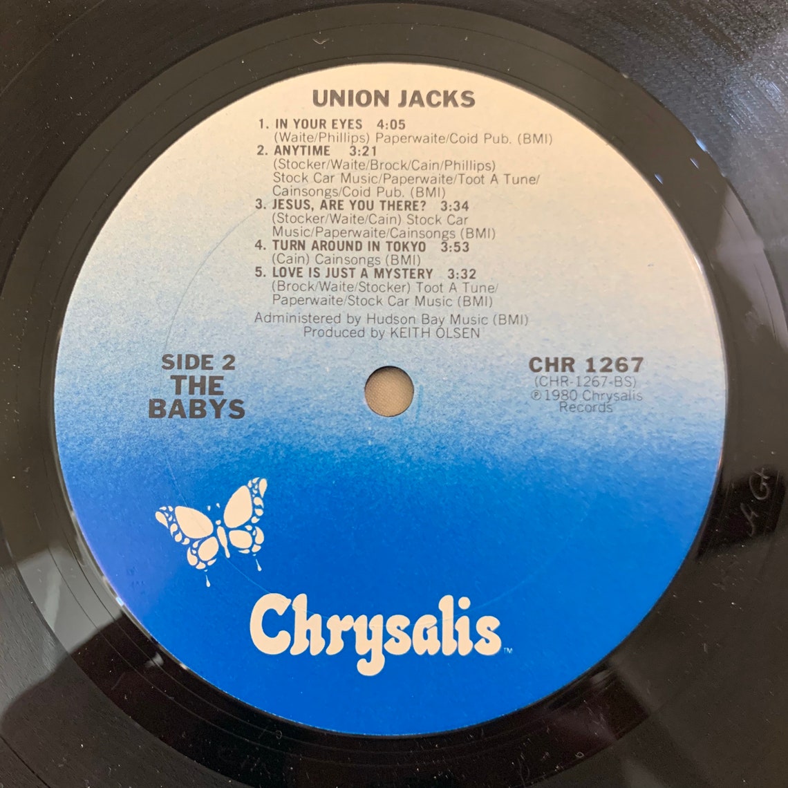 The Babys Union Jack 1979 Vintage Vinyl Record LP CHR Etsy