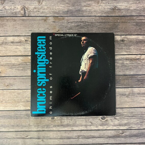 Bruce Springsteen Chimes Of Freedom 1988 vintage vinyl Etsy