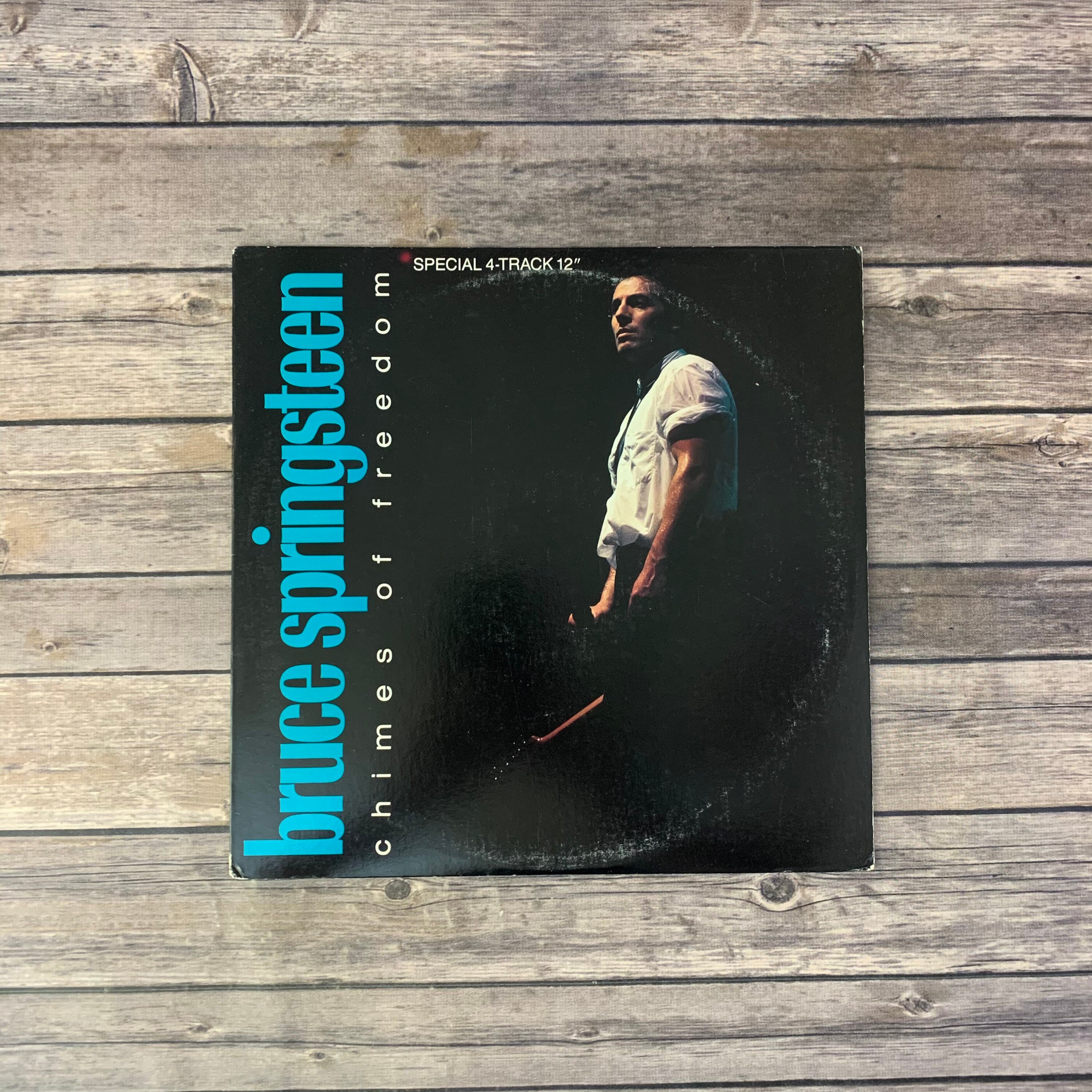 Bruce Springsteen Chimes Of Freedom 1988 vintage vinyl Etsy