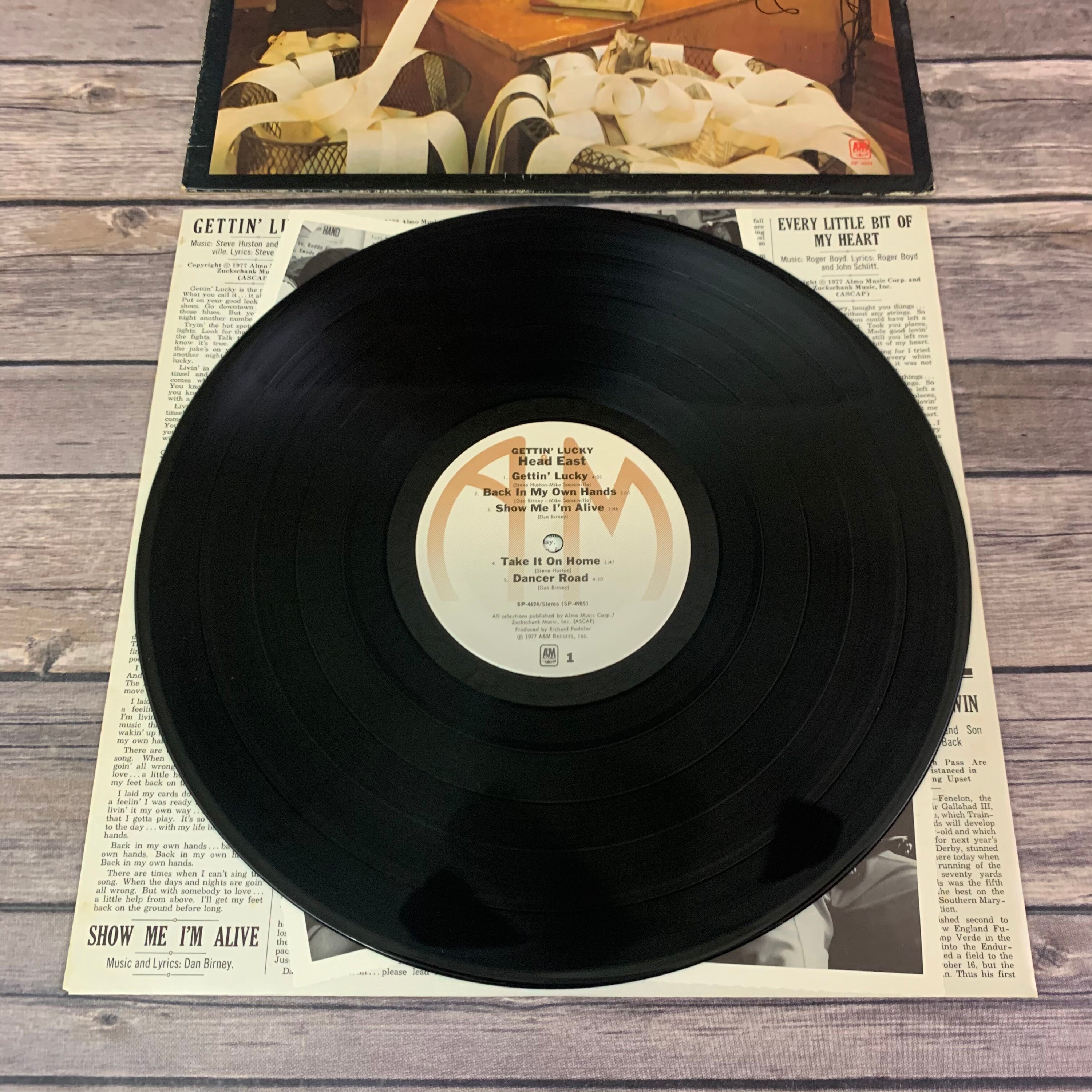 Head East Gettin Lucky 1977 Vintage Vinyl Record LP Etsy