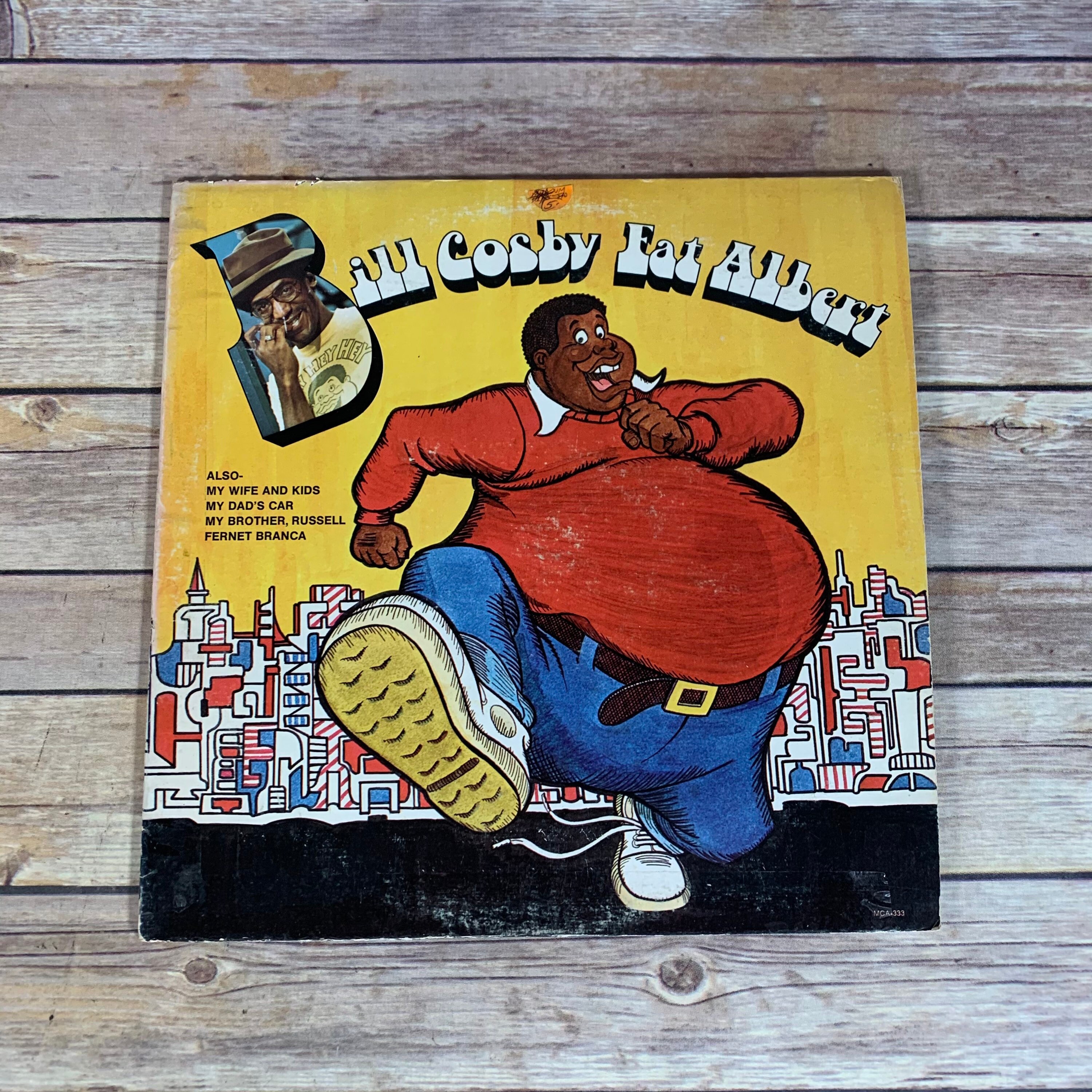 Fat Albert Bill Cosby 1973 vintage vinyl record LP Etsy