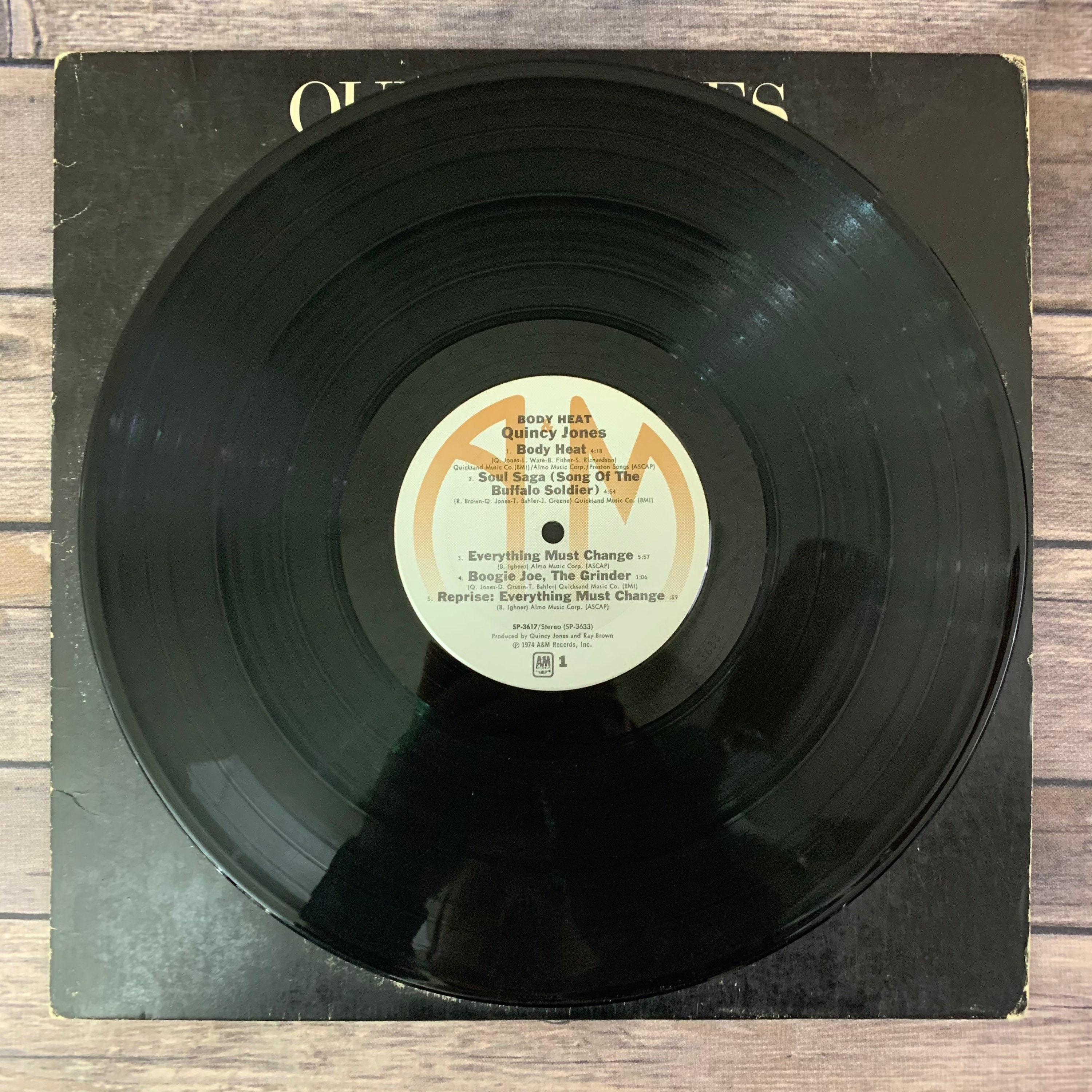 Quincy Jones Body Heat 1974 Vintage Vinyl Record LP | Etsy