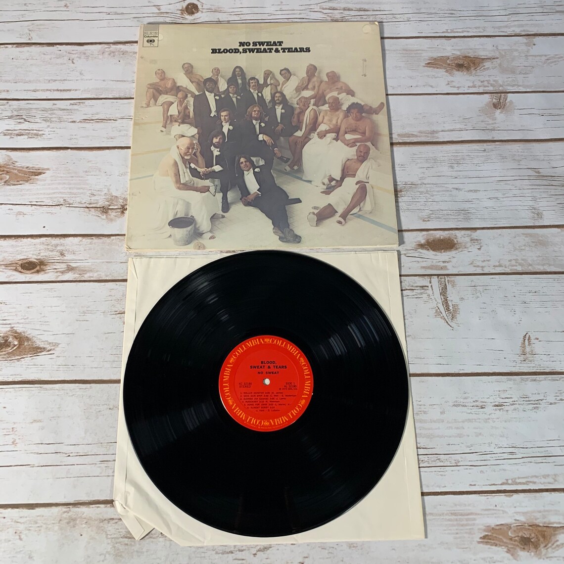 Blood Sweat & Tears No Sweat 1973 Vintage Vinyl Record LP - Etsy