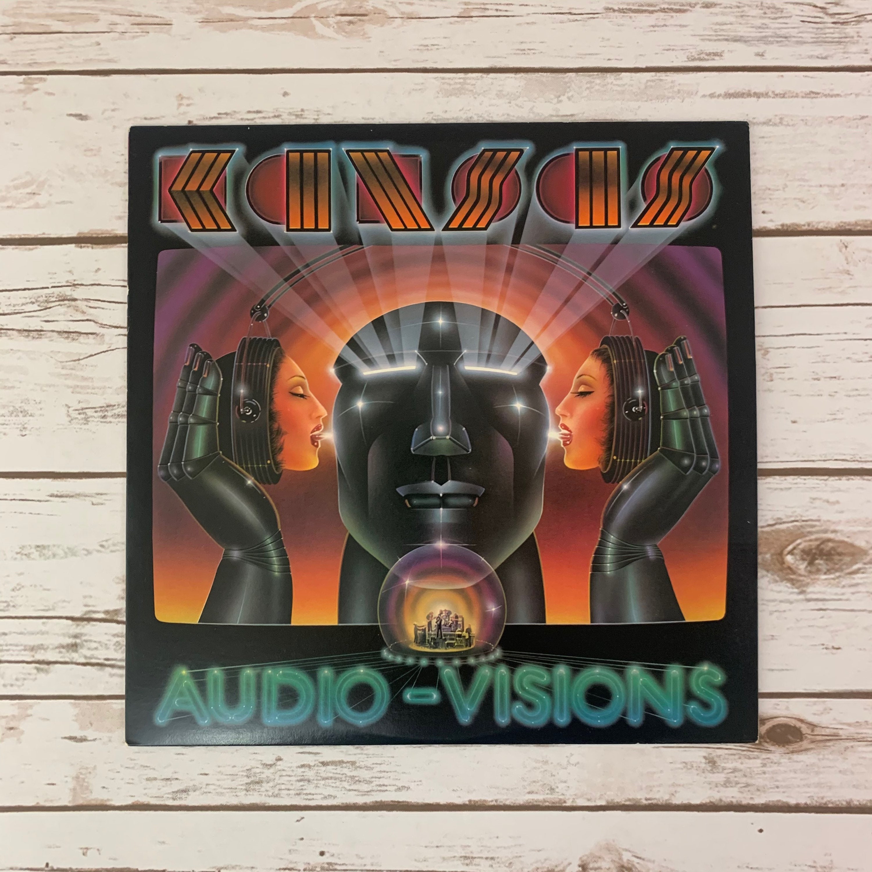 Kansas Audio Visions 1980 vintage vinyl record LP Etsy