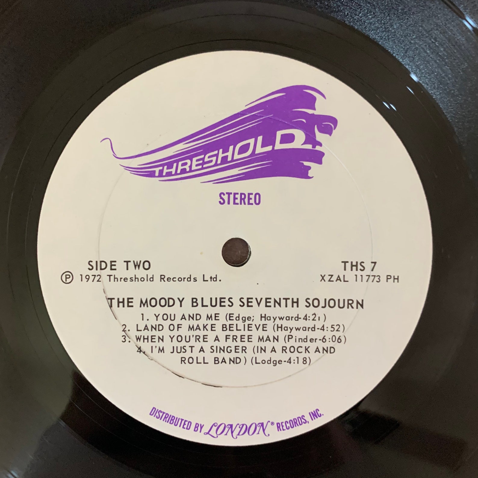 The Moody Blues Seventh Sojourn 1972 Vintage Vinyl Record Etsy