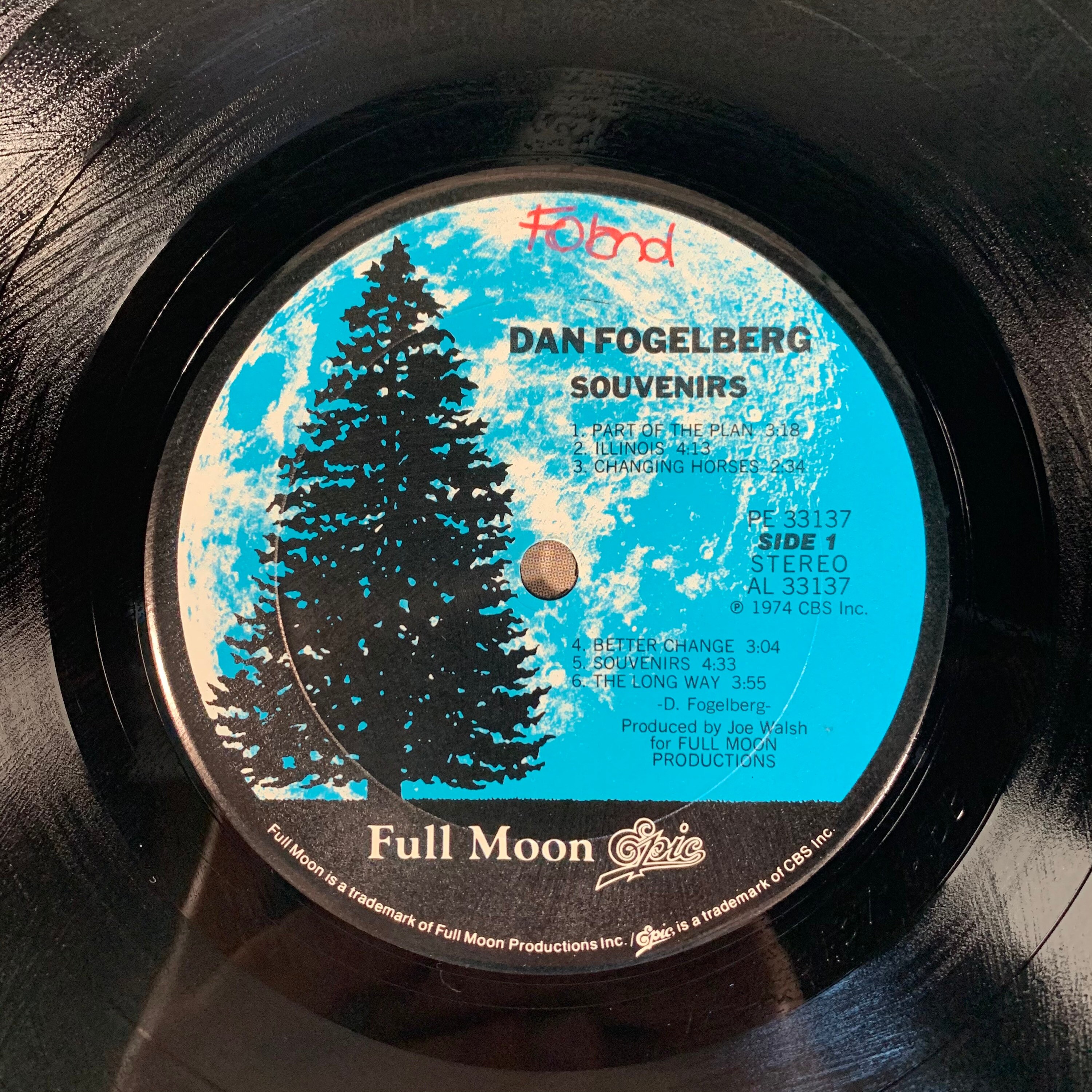 Dan Fogelberg Souvenirs 1974 vintage vinyl record LP PE Etsy