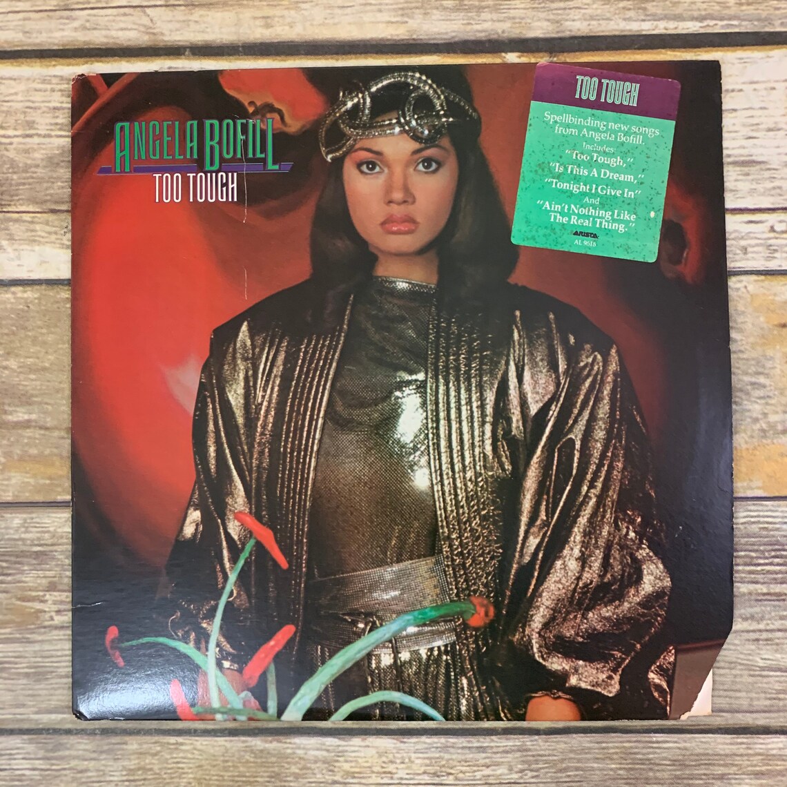 Angela Bofill Too Tough 1983 vintage vinyl record LP AL Etsy