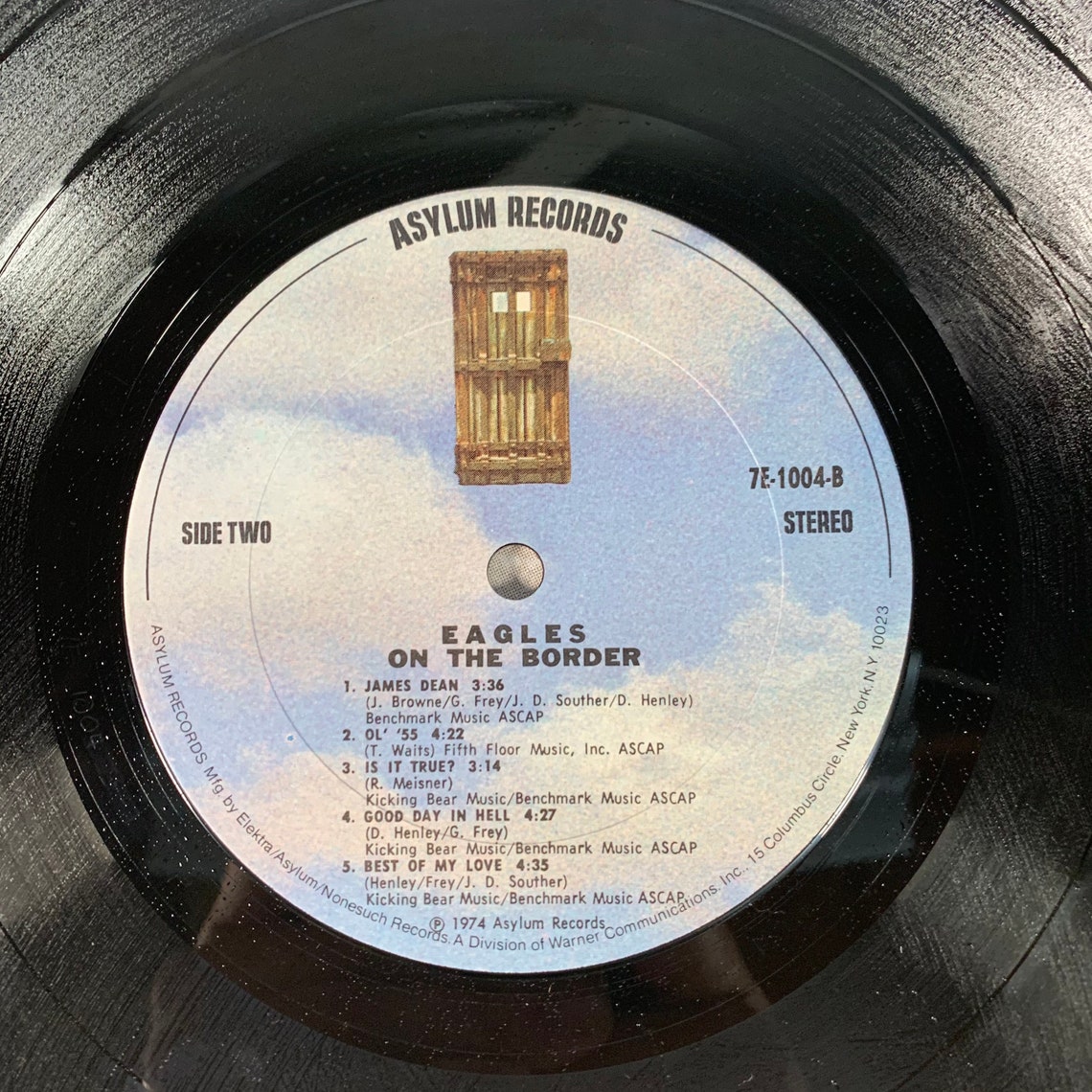 Eagles On The Border 1974 vintage vinyl record LP First | Etsy