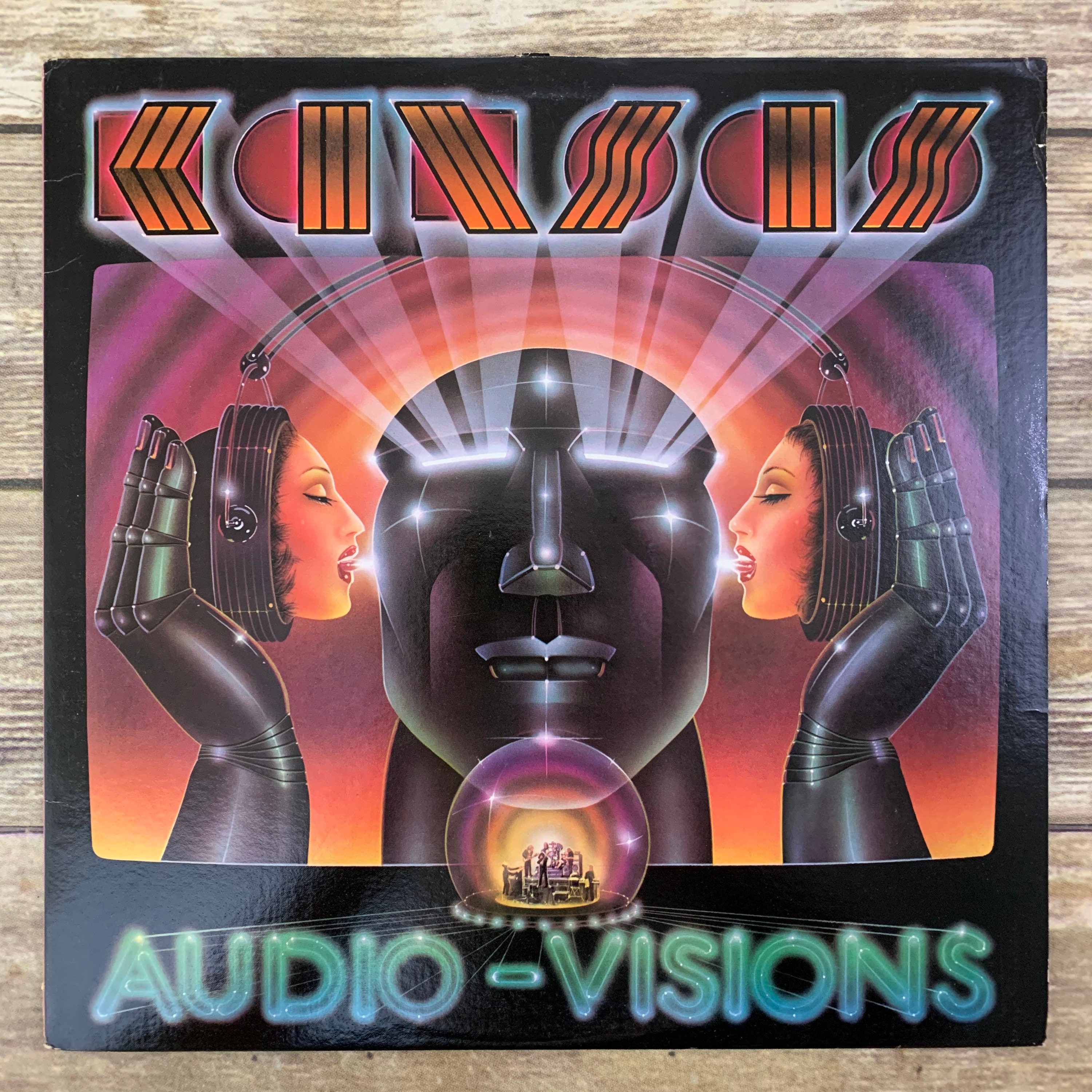 Kansas audiovisions vintage vinyl record lp 1980 Etsy