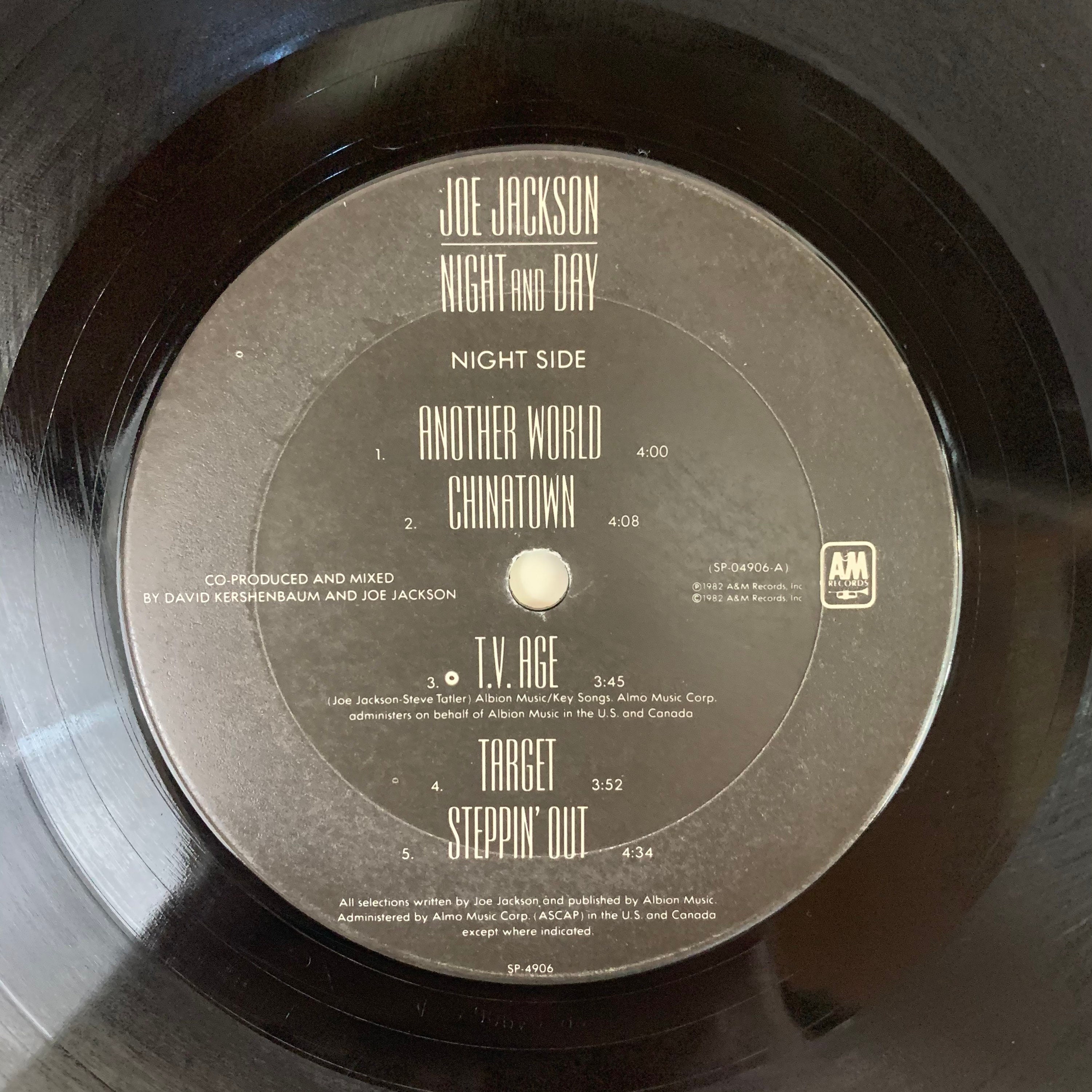 Joe Jackson Night and Day 1982 vintage vinyl record LP | Etsy