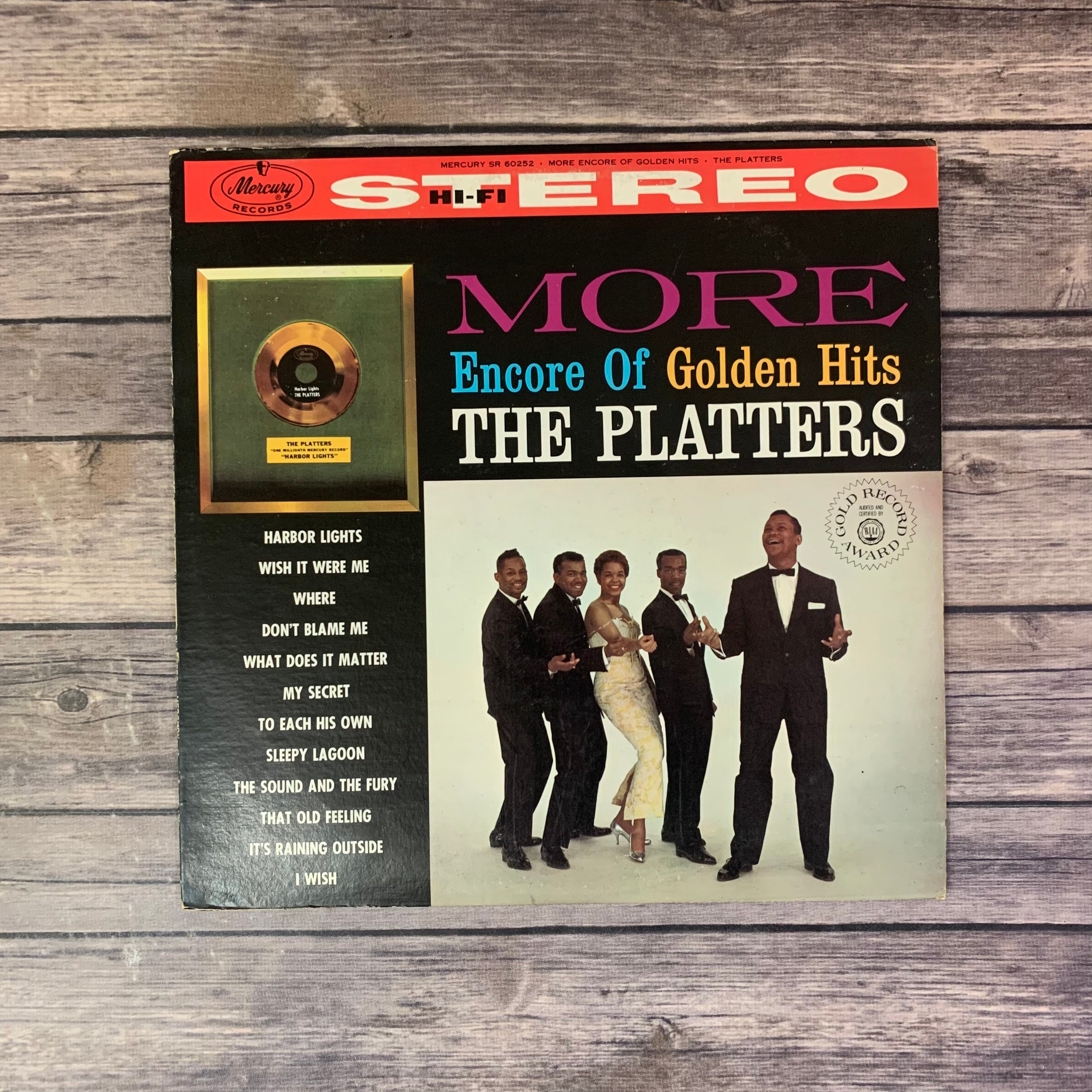 The Platters More Encore of Golden Hits 1960 vintage vinyl Etsy