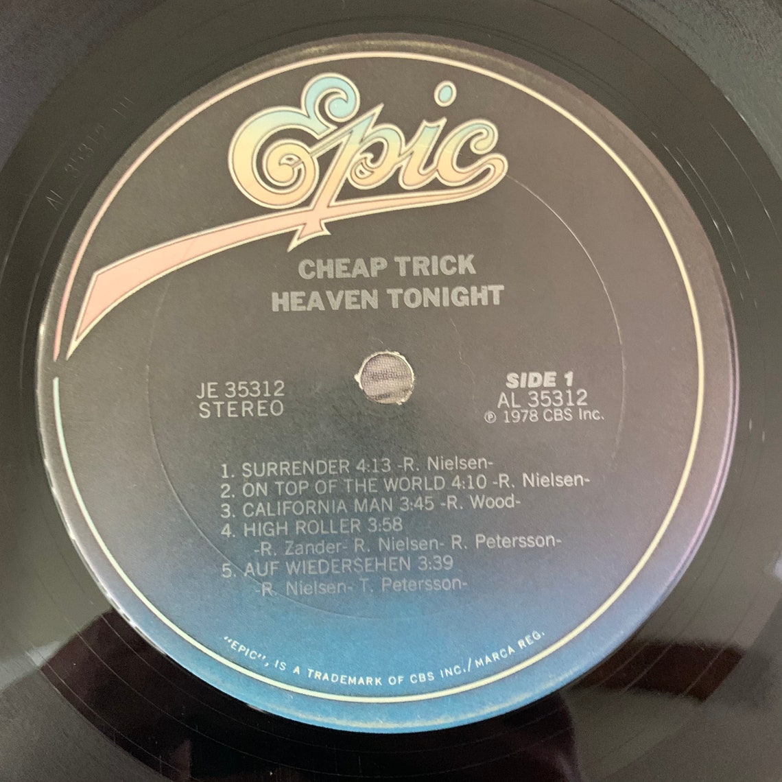 Cheap Trick Heaven Tonight 1978 vintage vinyl record LP Etsy