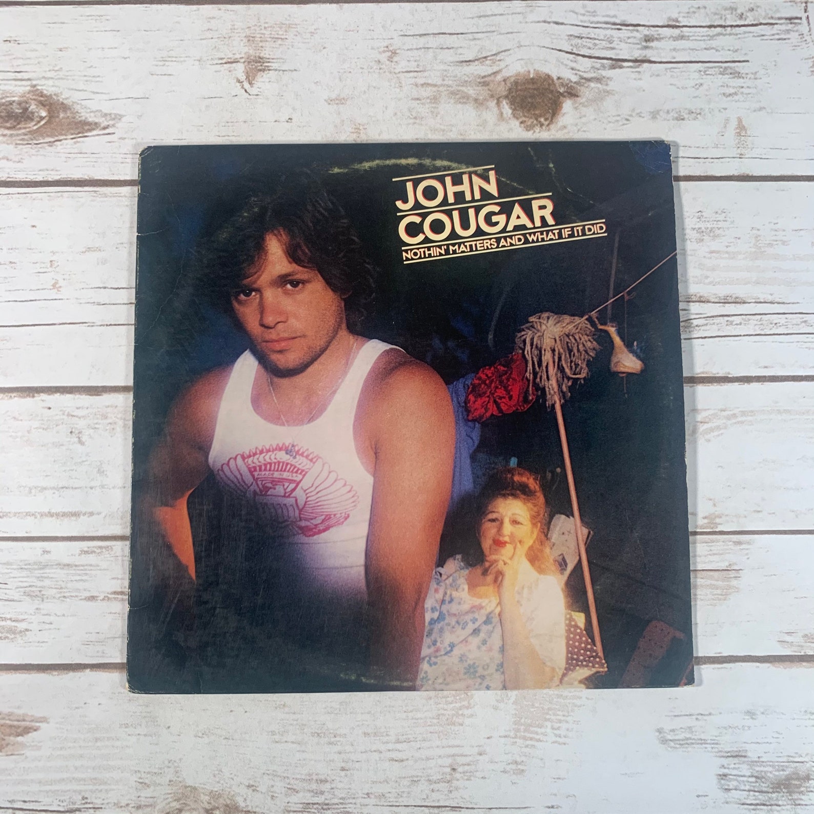 John Cougar Nothin Matters And What If It Did 1980 Vintage Etsy
