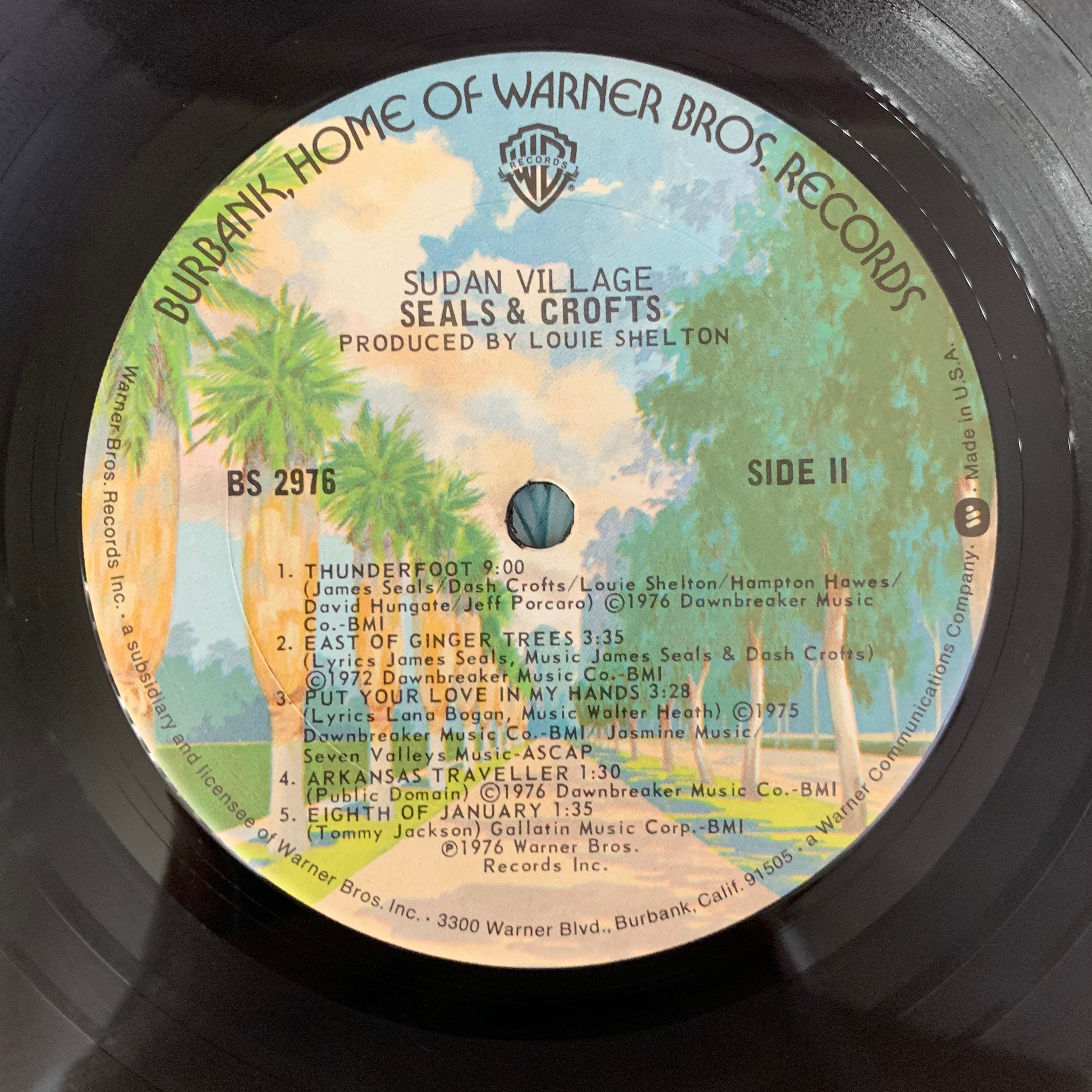 Seals Crofts Sudan Village 1976 Vintage Vinyl Record LP Etsy