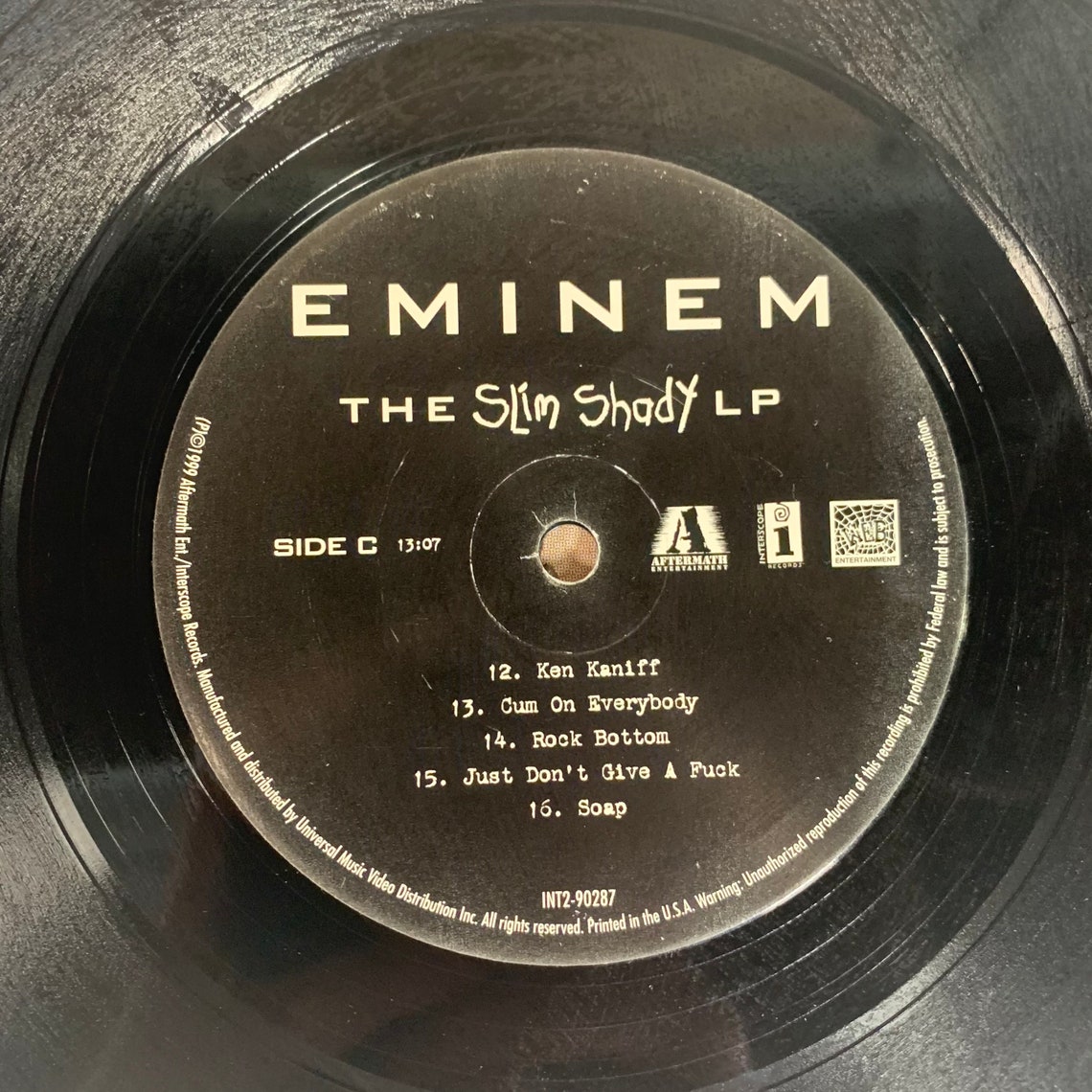 Eminem The Slim Shady LP 1999 vintage vinyl record 2x LP | Etsy