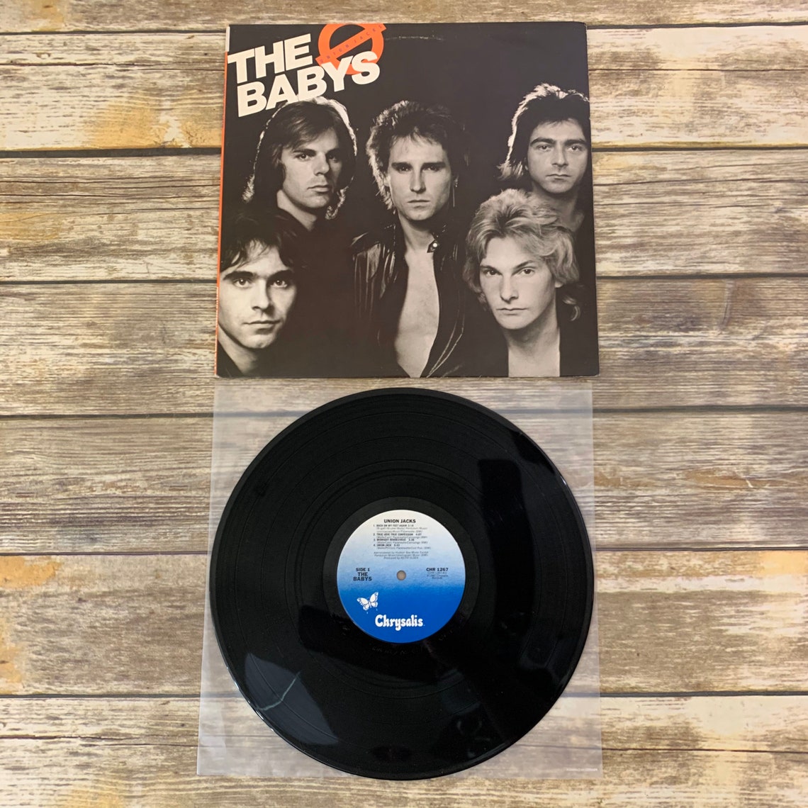 The Babys Union Jack 1979 Vintage Vinyl Record LP CHR Etsy