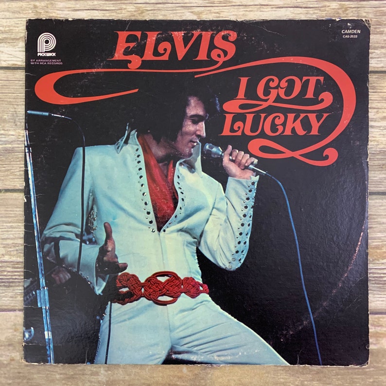 Elvis Presley I Got Lucky Lp