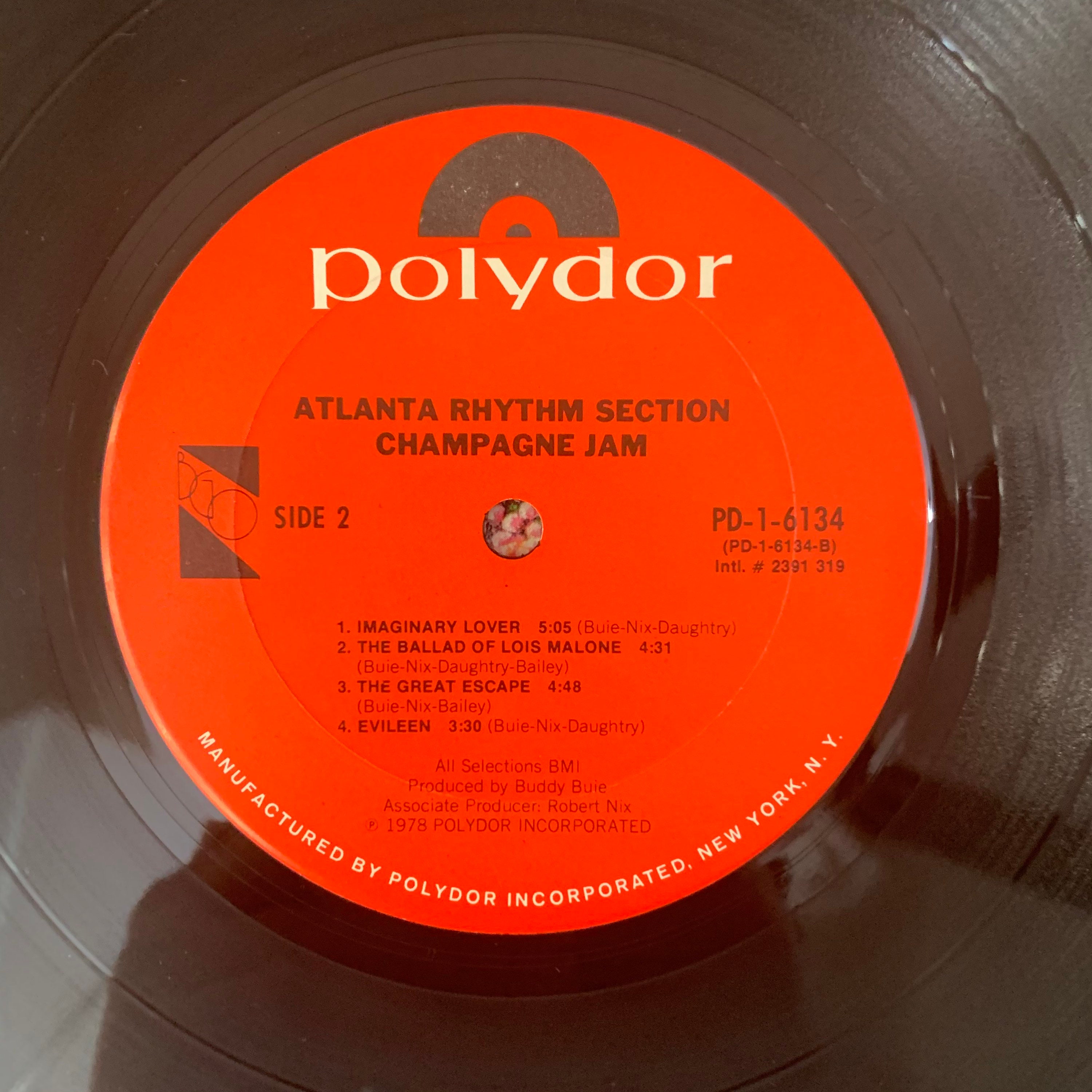 Atlanta Rhythm Section Champagne Jam 1978 vintage vinyl Etsy