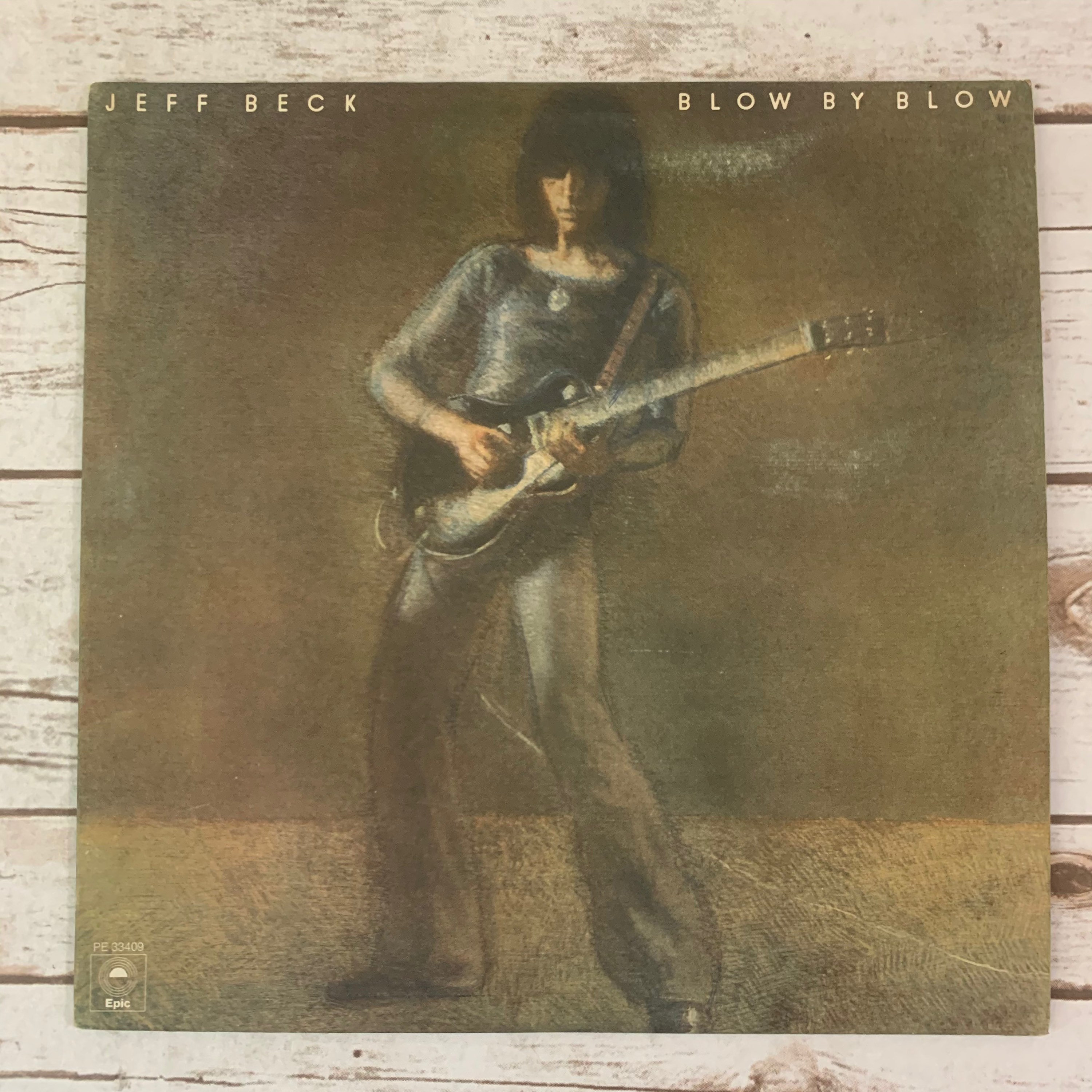 Jeff Beck Blow By Blow 1975 vintage vinyl record LP Etsy