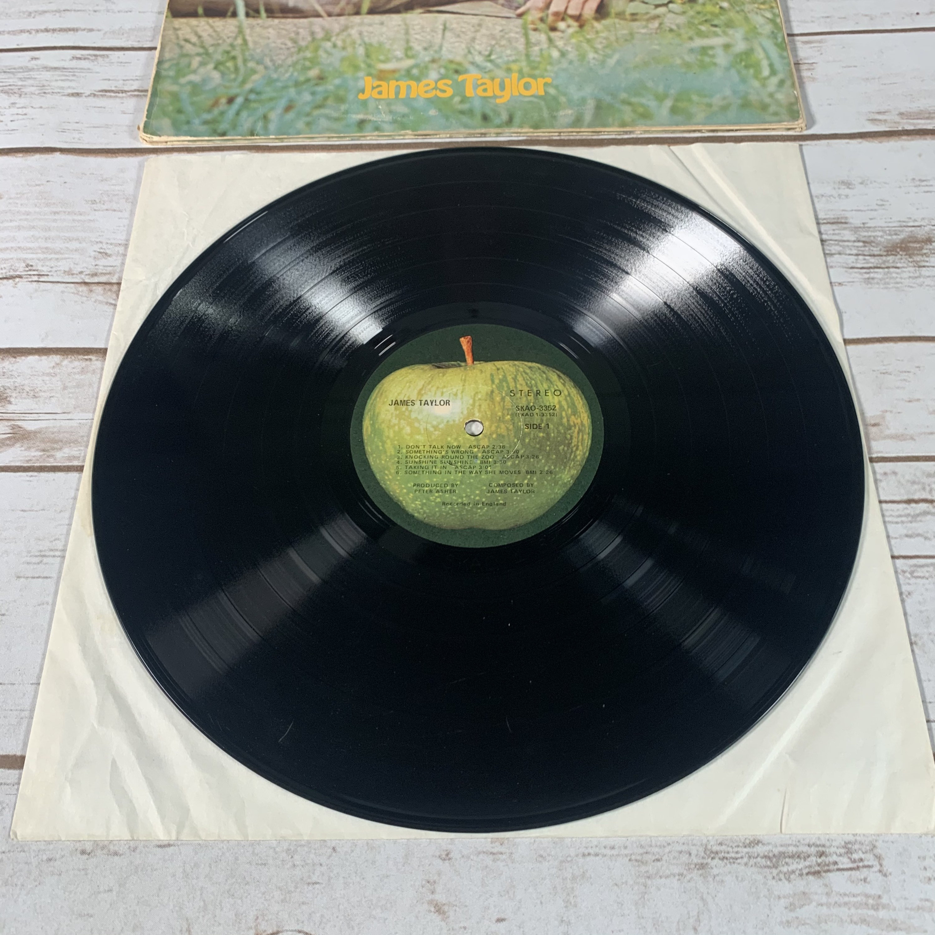 James Taylor Self titled album 1969 vintage vinyl record | Etsy