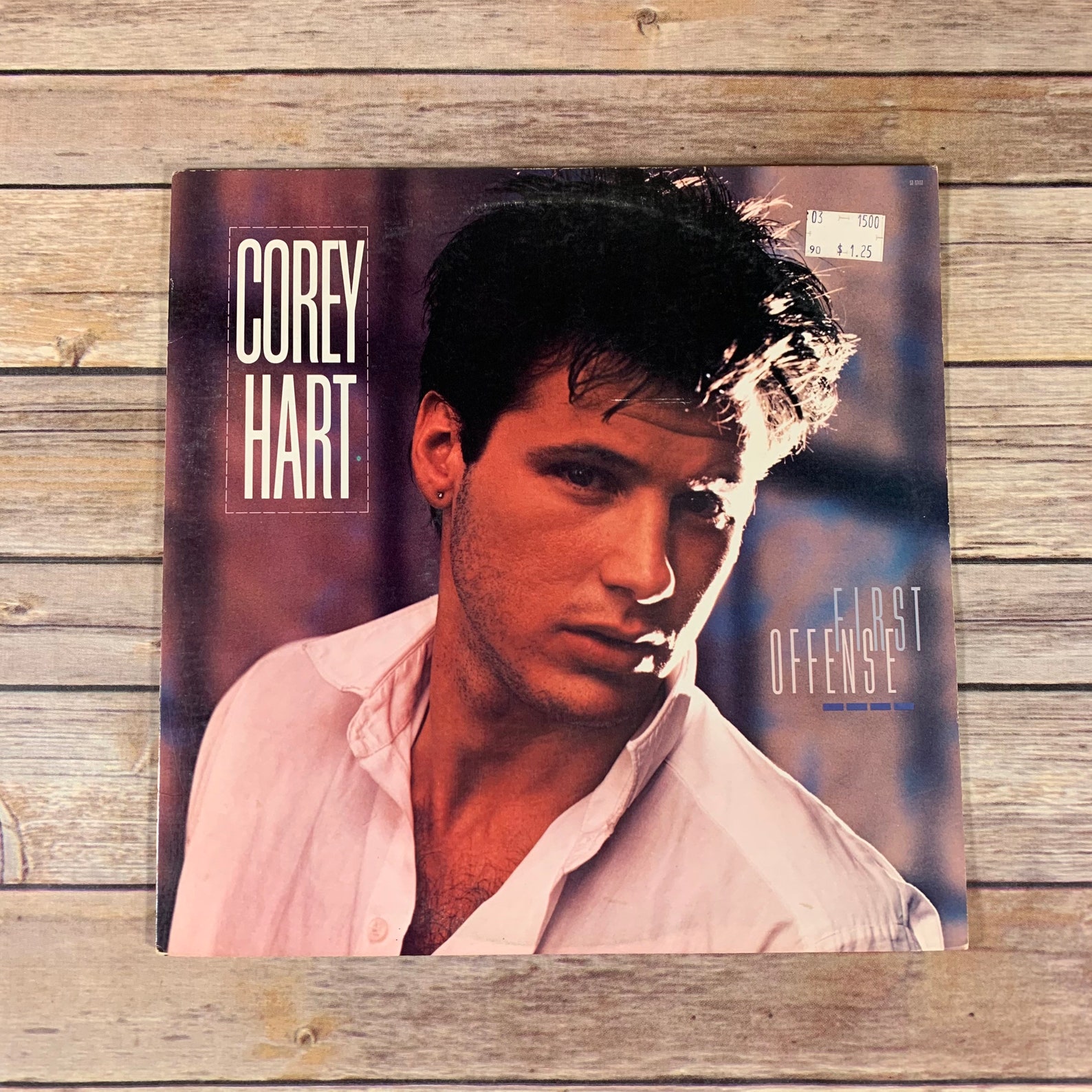 Corey Hart First Offense 1984 vintage vinyl record LP ST Etsy