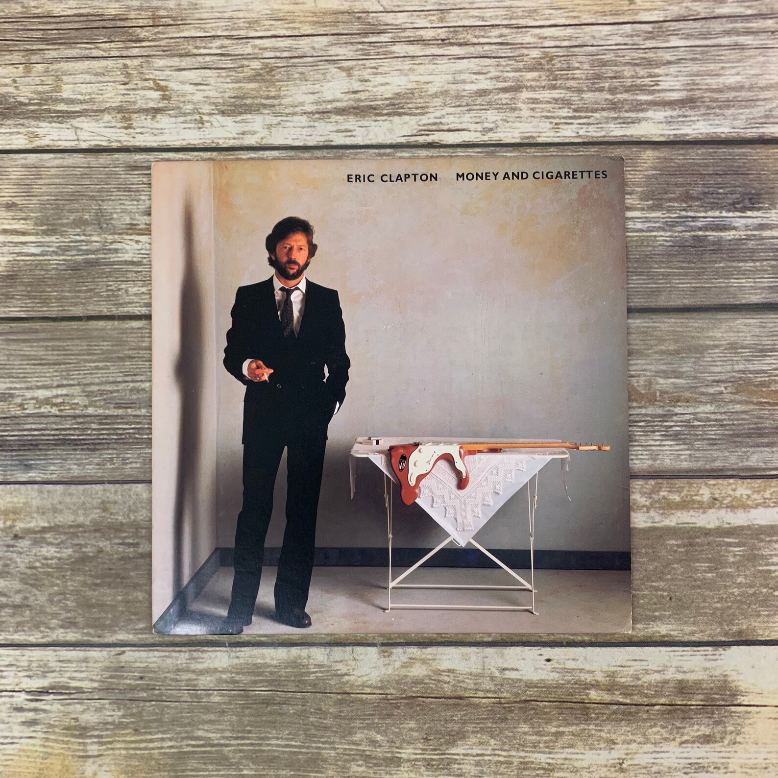Eric Clapton Money and Cigarettes 1983 vintage vinyl Etsy