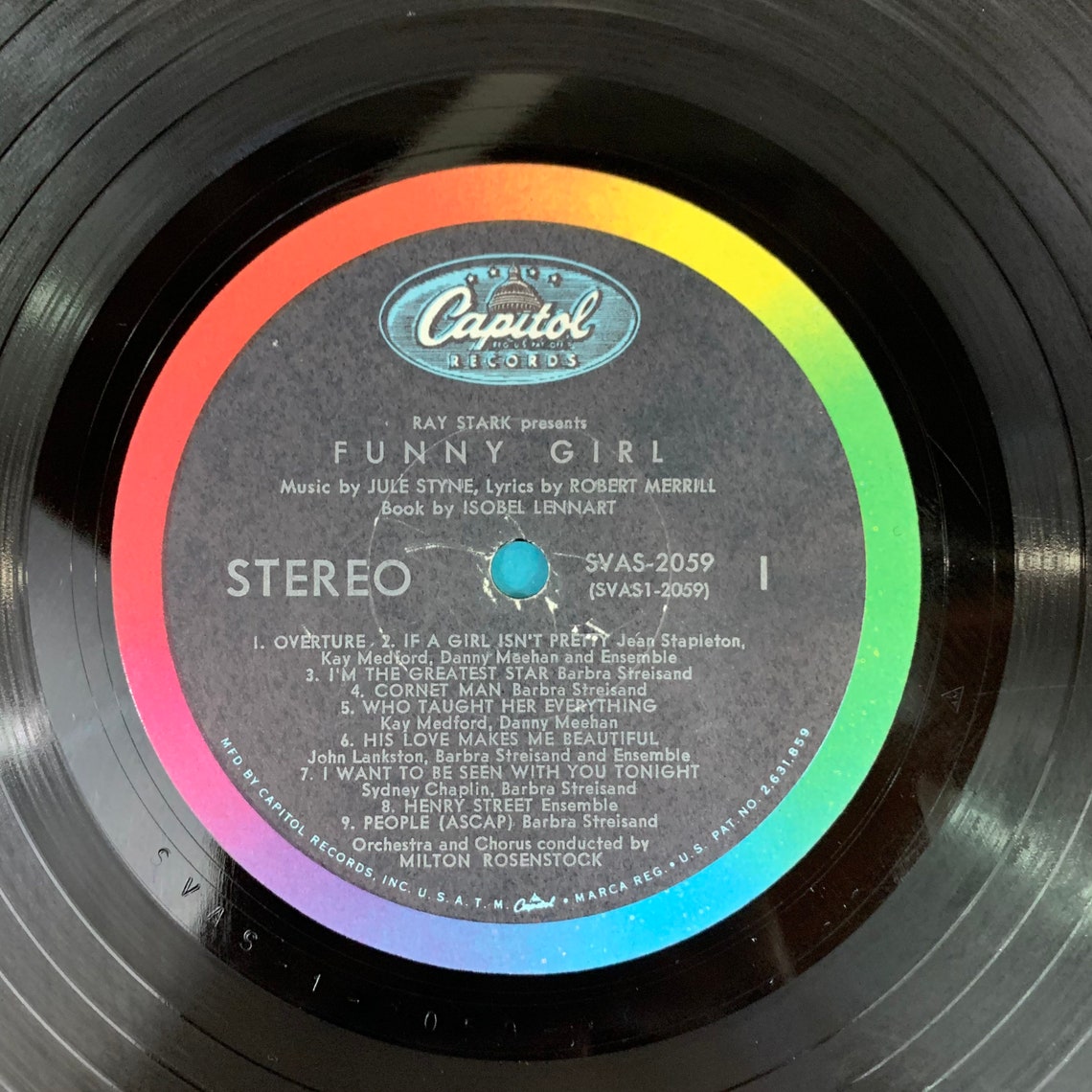 Funny Girl Original Broadway Cast Various Artists 1964 Etsy