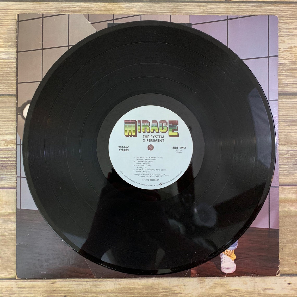 The system Xperiment vintage vinyl record lp 1984 Etsy