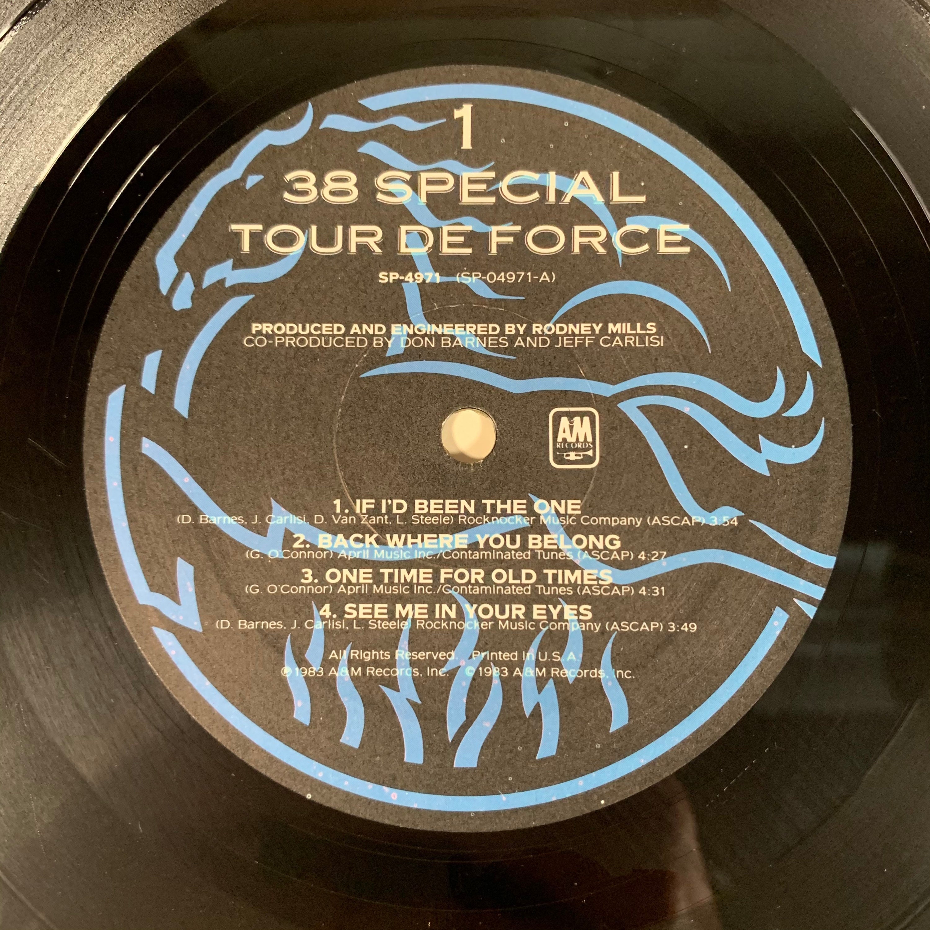 38 special tour de force vinyl