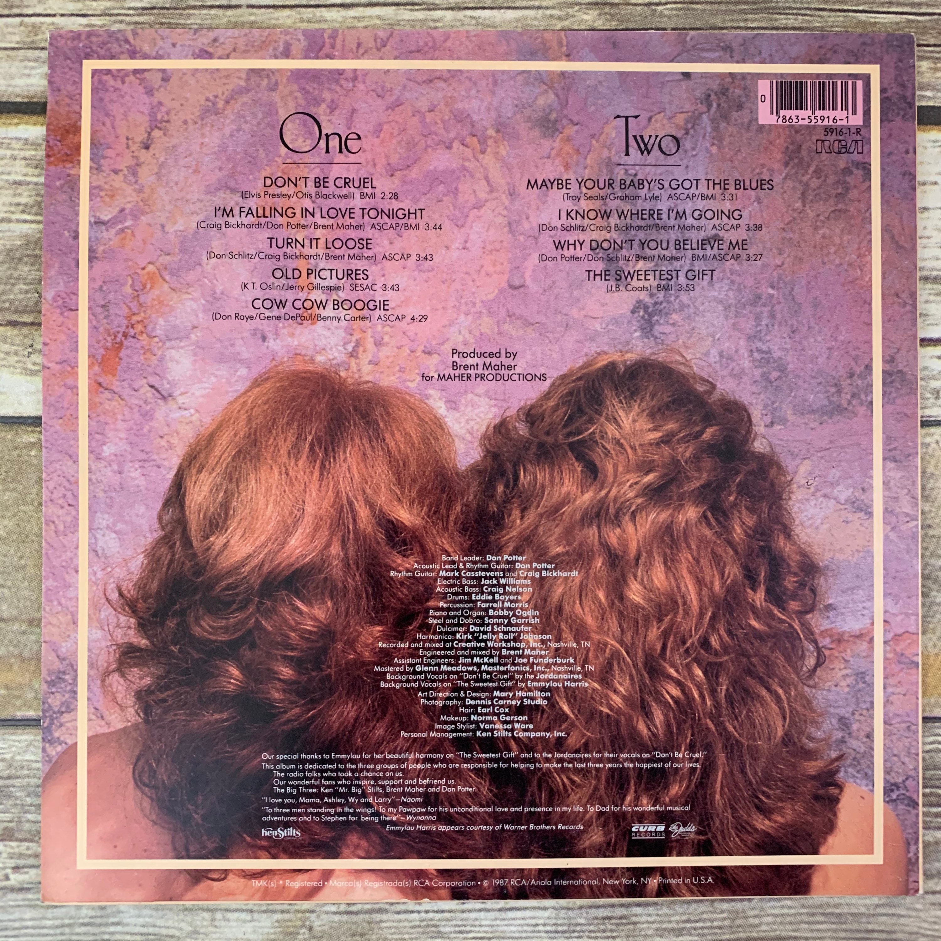 The Judds Heartland 1987 vintage vinyl record lp First Etsy
