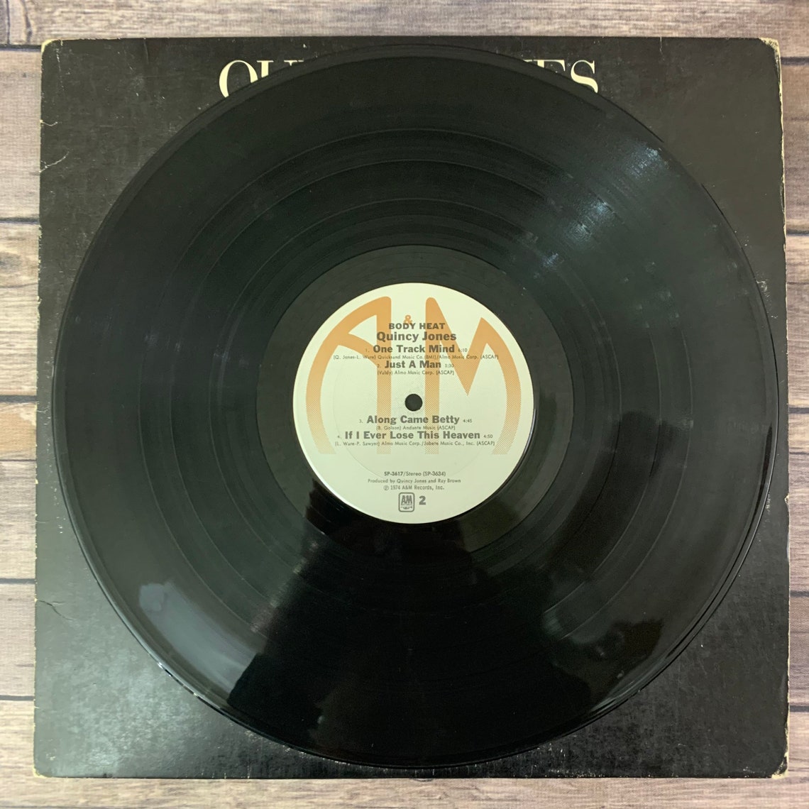 Quincy Jones Body Heat 1974 Vintage Vinyl Record LP | Etsy