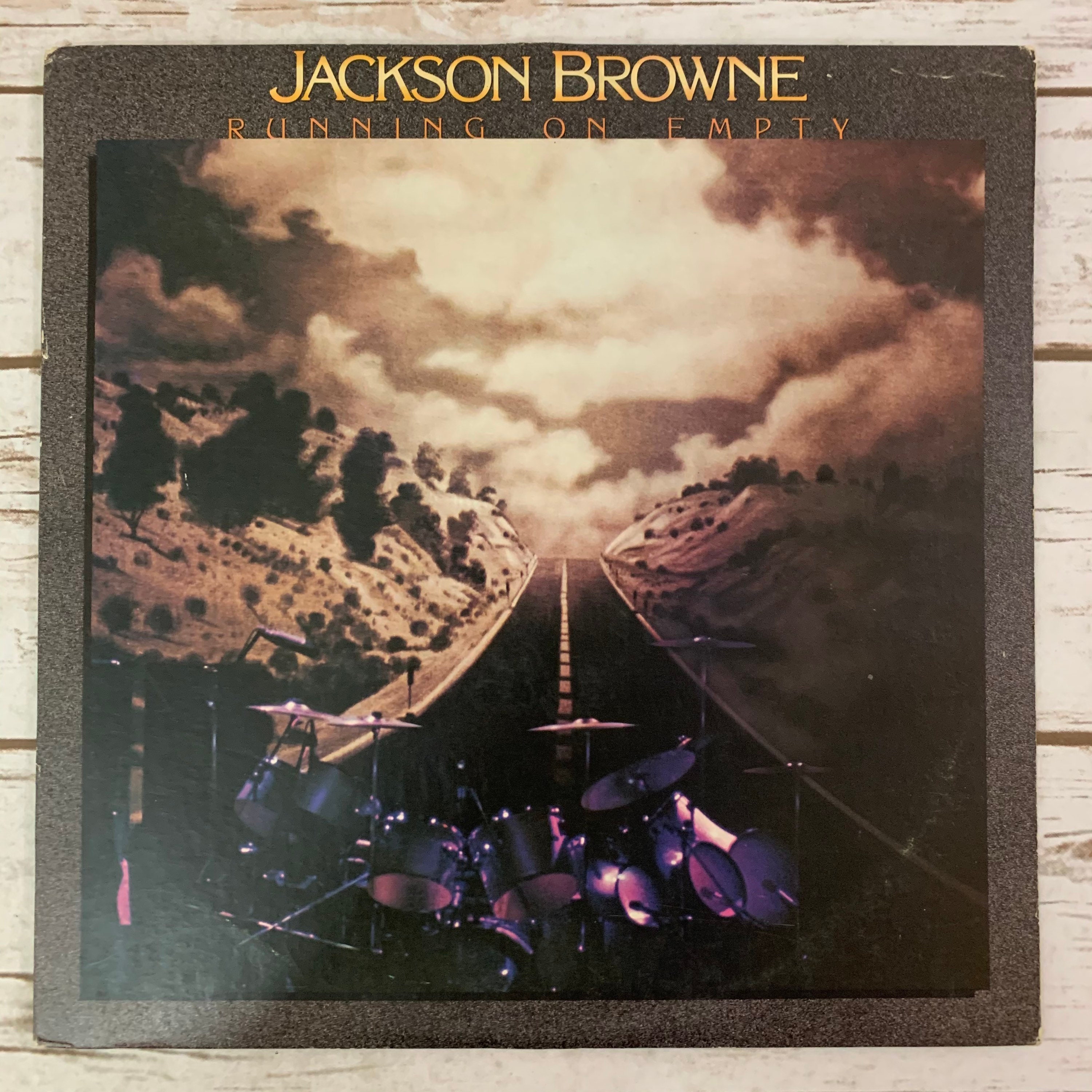 Jackson Browne Running on Empty 1977 vintage vinyl record Etsy