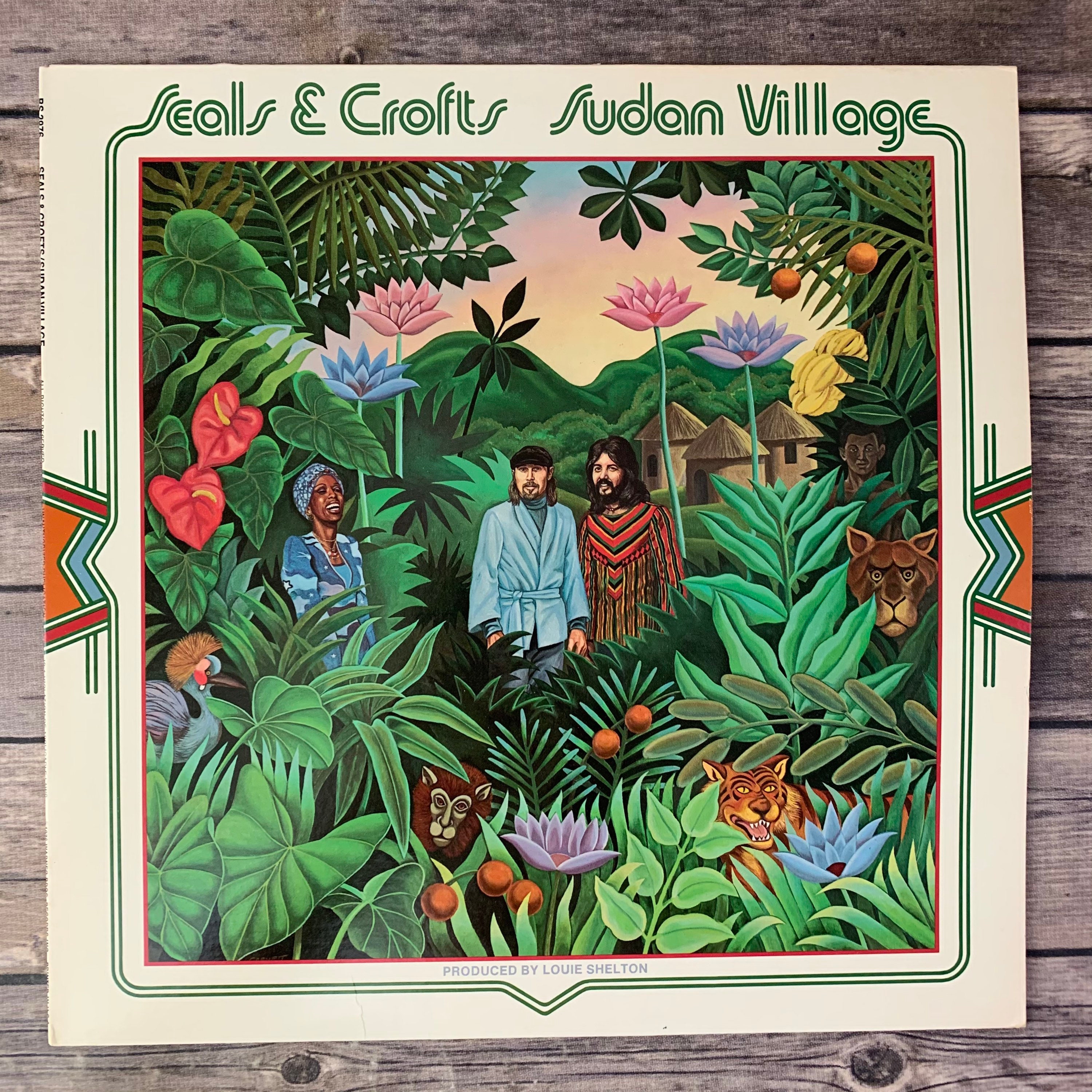 Seals Crofts Sudan Village 1976 vintage vinyl record LP Etsy