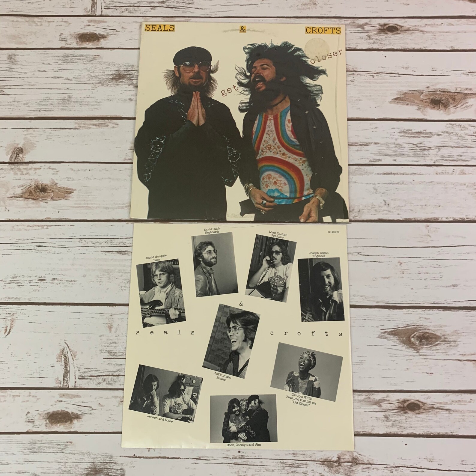 Seals and Crofts Get Closer 1976 Vintage Vinyl Record LP Etsy
