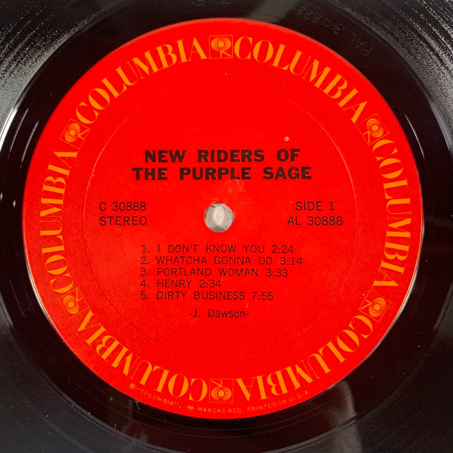 New Riders Of The Purple Sage Self titled album 1971 Etsy