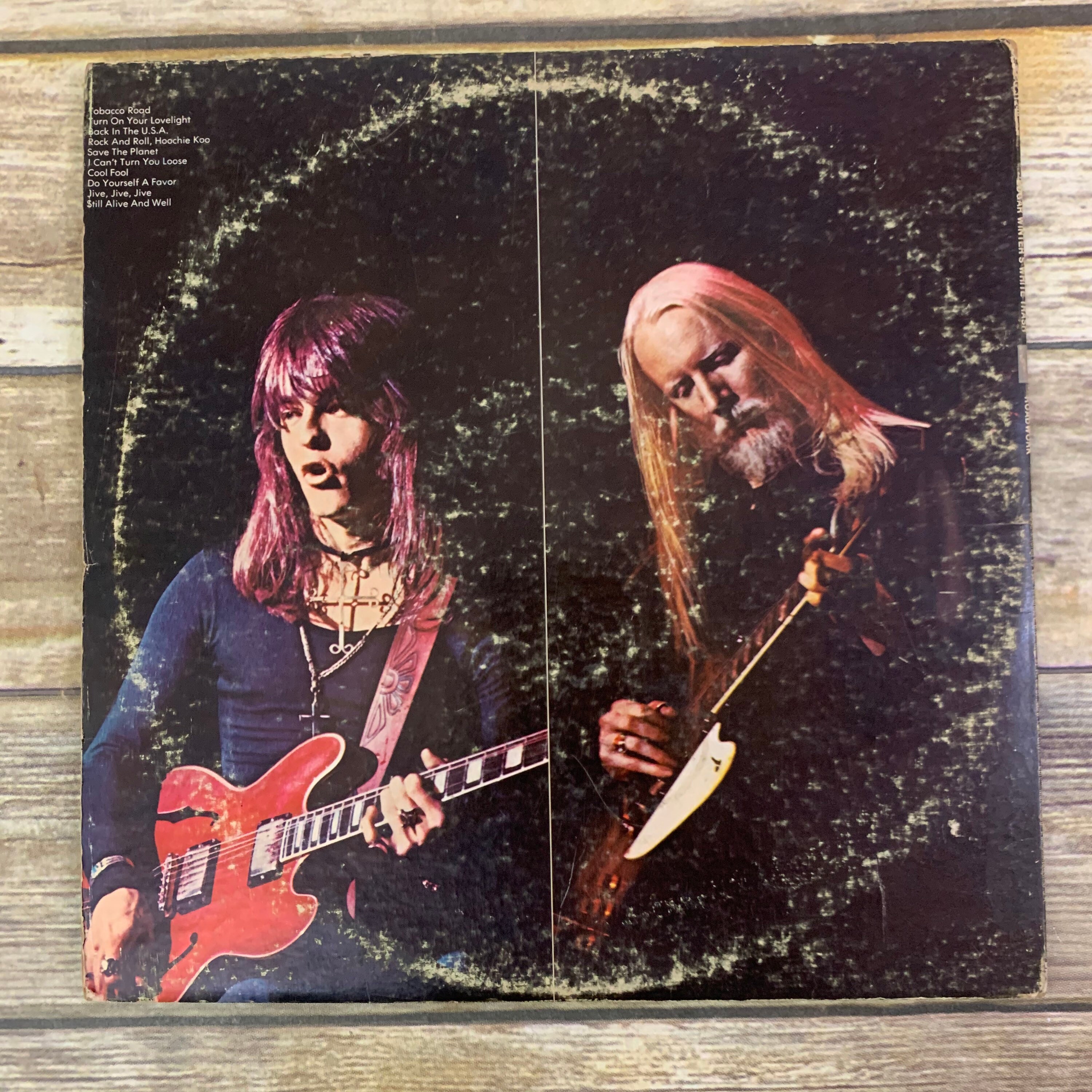 Edgar Winters White Trash Roadwork 1972 vintage vinyl Etsy