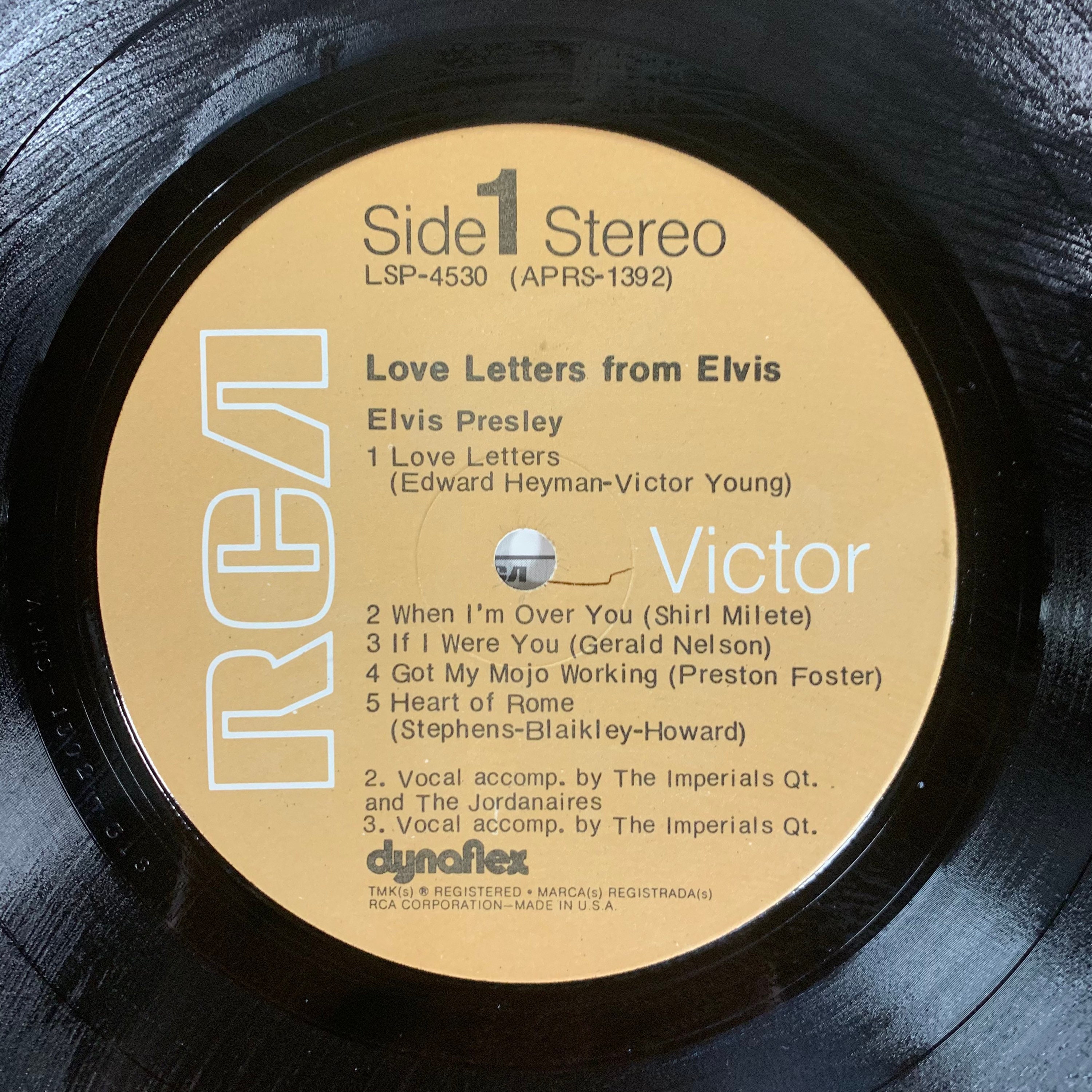Elvis Presley Love Letters From Elvis 1971 vintage vinyl Etsy