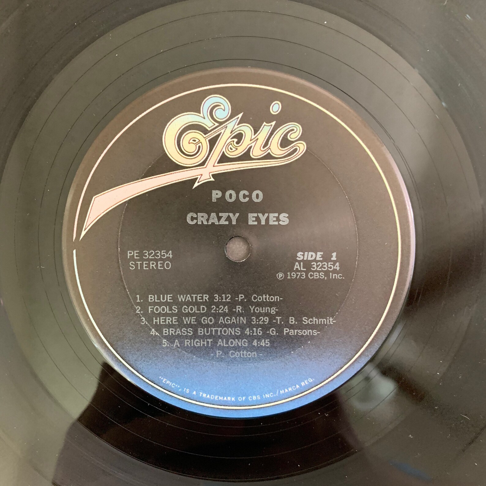 Poco crazy eyes vintage vinyl record lp 1973 Etsy