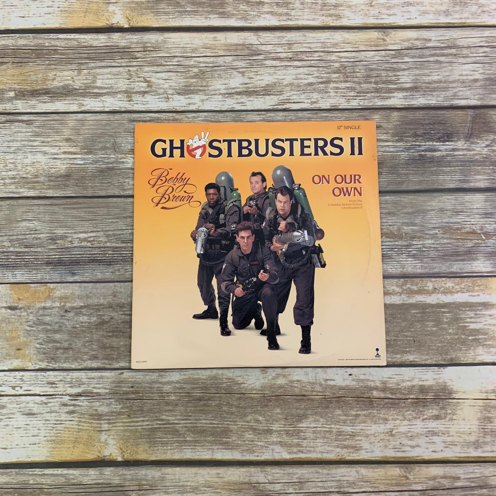 Bobby brown Ghostbusters II On our own vintage vinyl Etsy