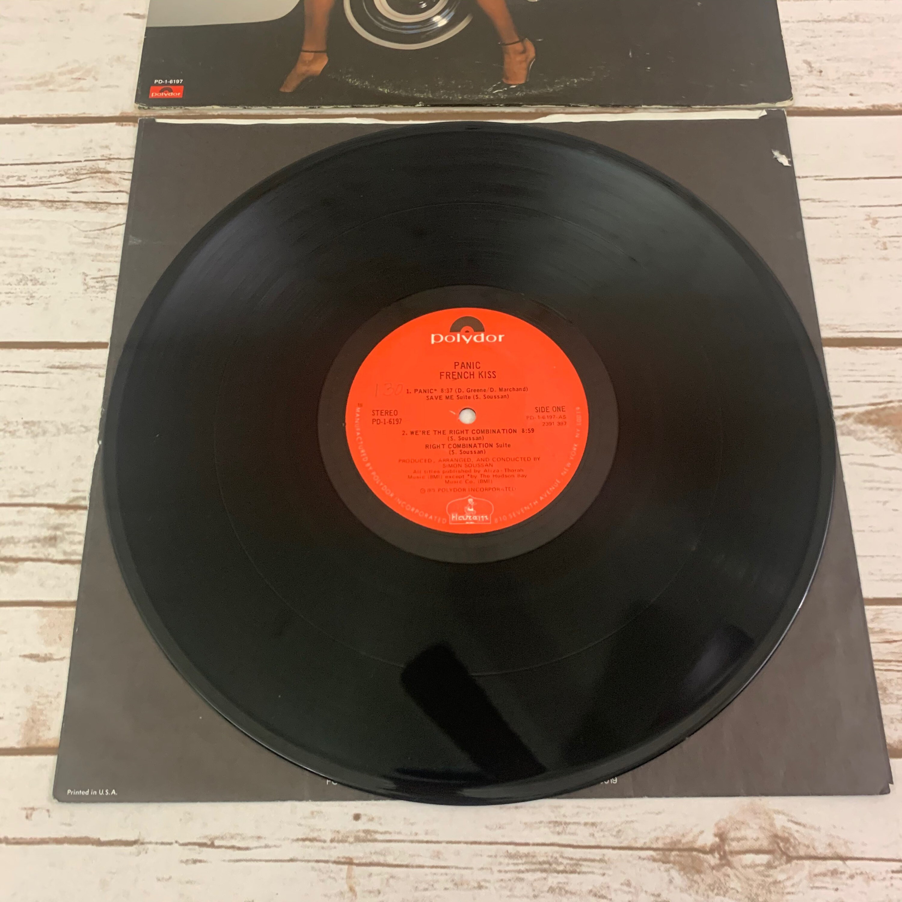 French Kiss Panic 1979 vintage vinyl record LP PD-1-6197 | Etsy
