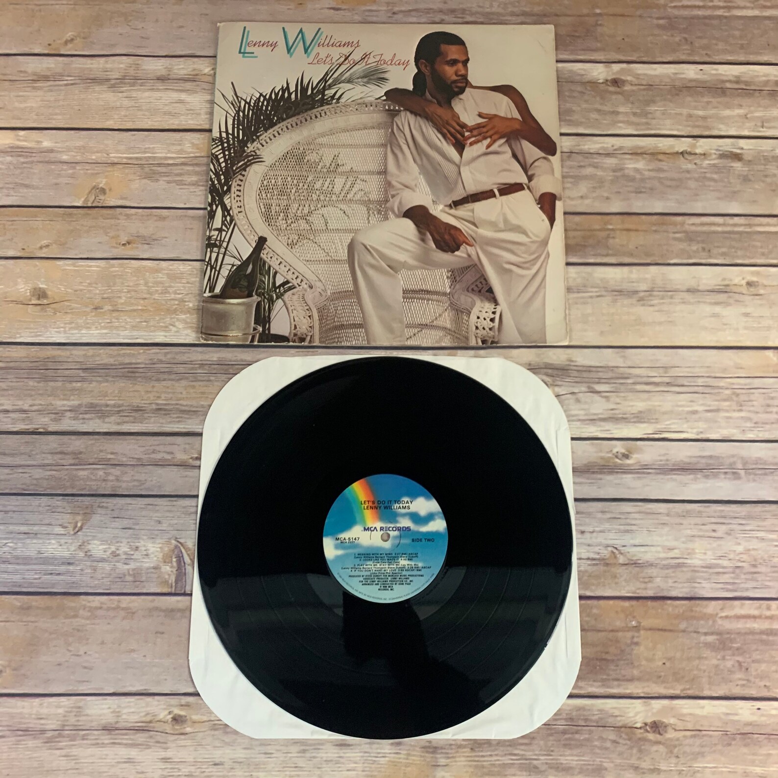 Lenny Williams Lets Do it Today 1980 vintage vinyl record Etsy