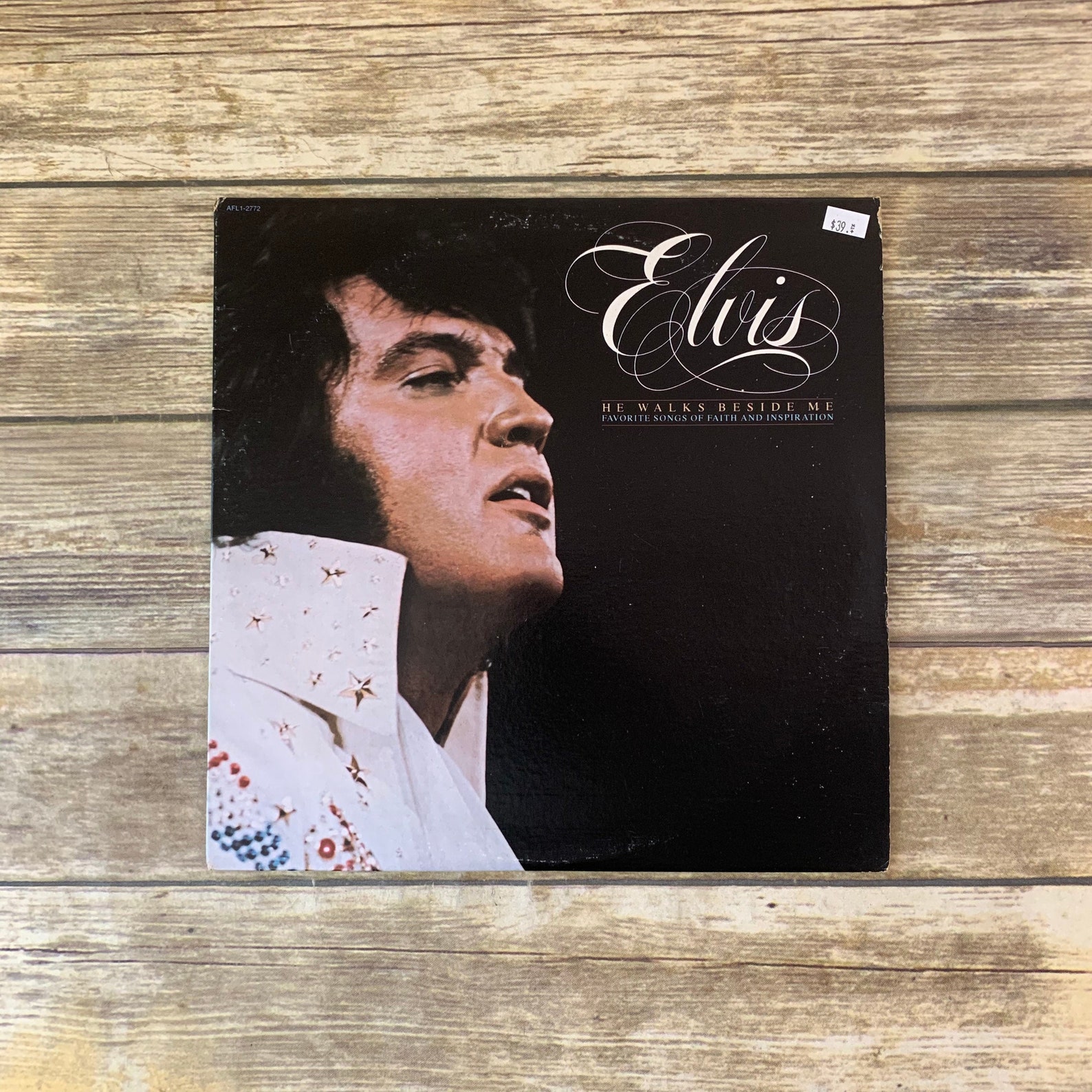 Elvis Presley He Walks Beside Me Favorite Songs of Faith Etsy