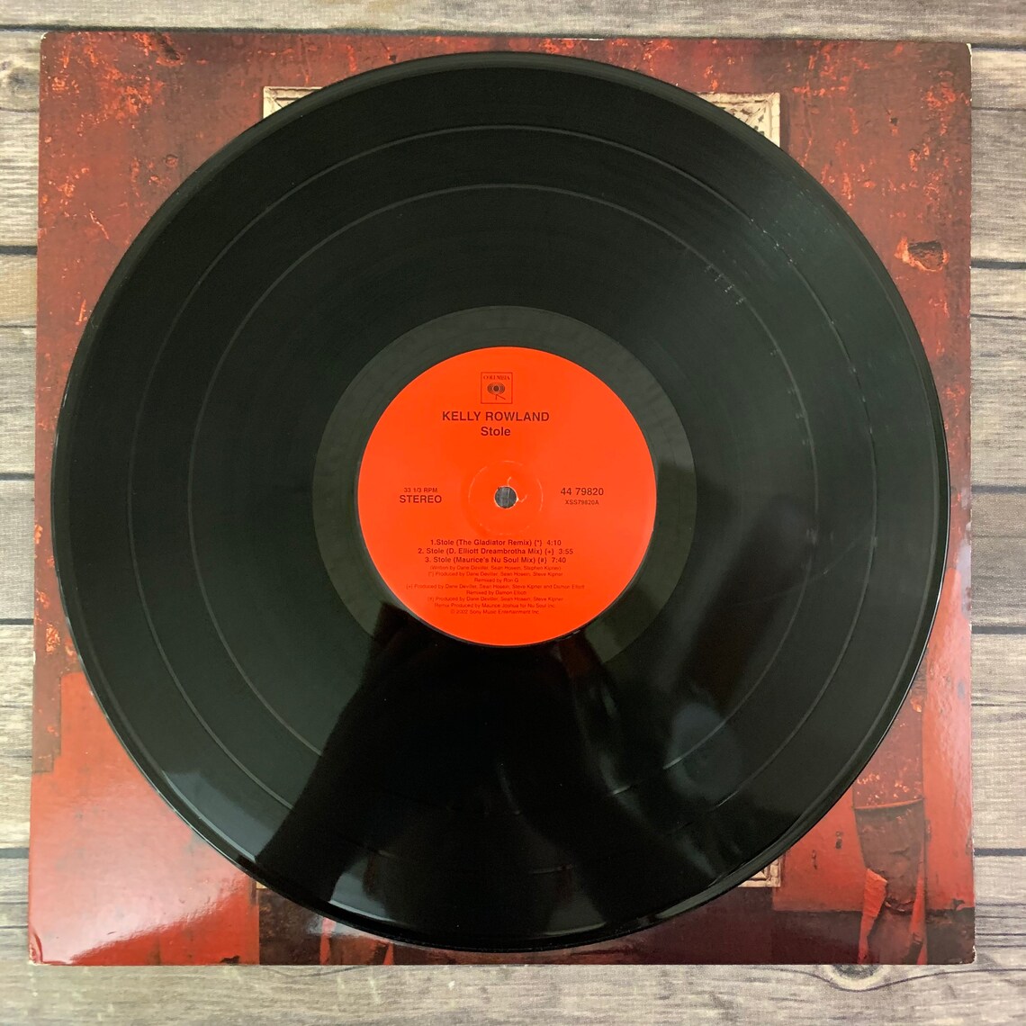 Kelly Rowland Stole 2000 Vintage vinyl record 12 Single | Etsy