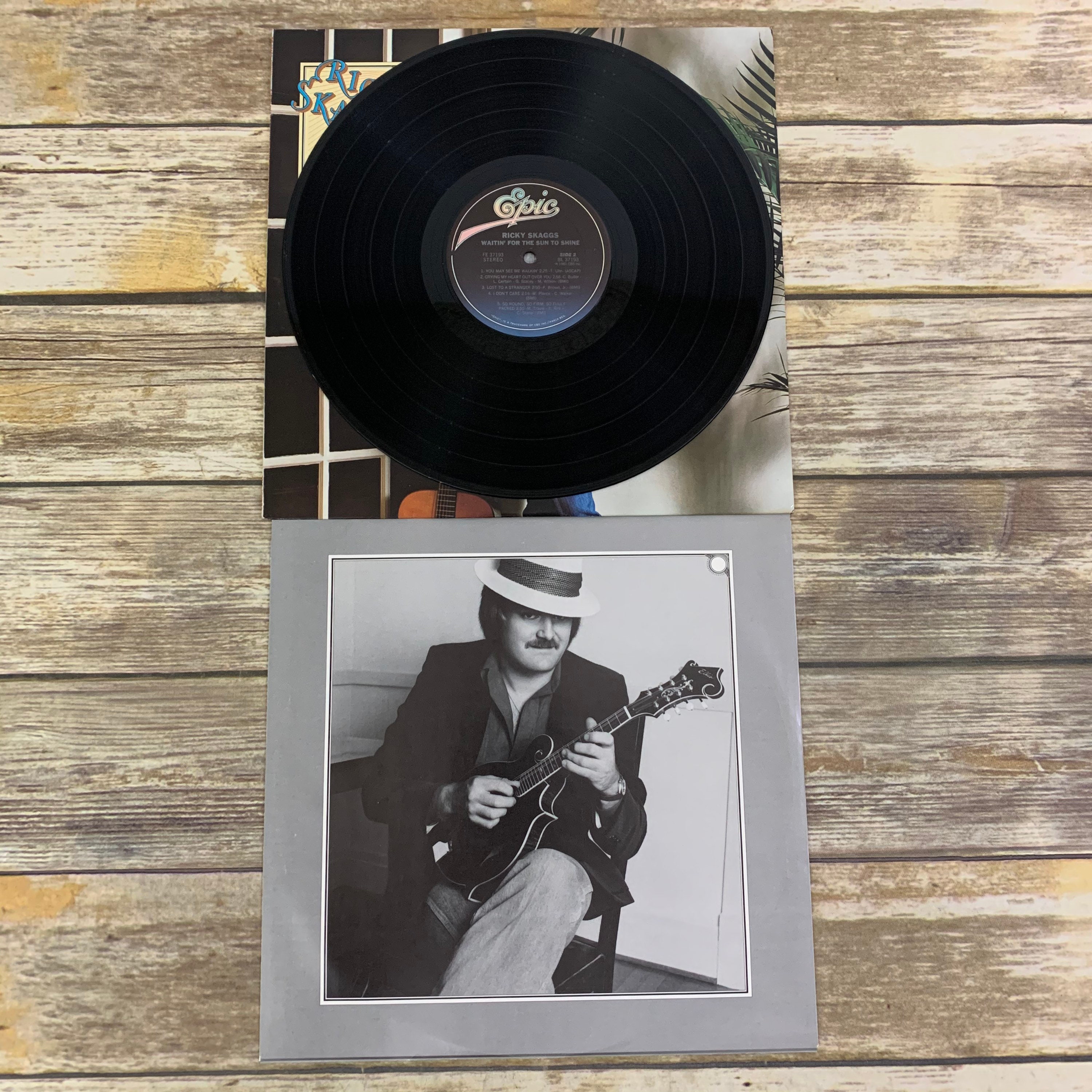 Ricky Skaggs Waiting for the Sun to Shine Vintage Vinyl | Etsy