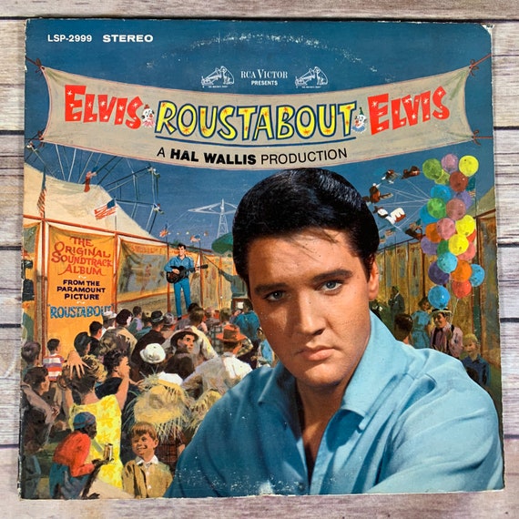 Elvis Presley - Roustabout (1964) (Image: etsy.com)